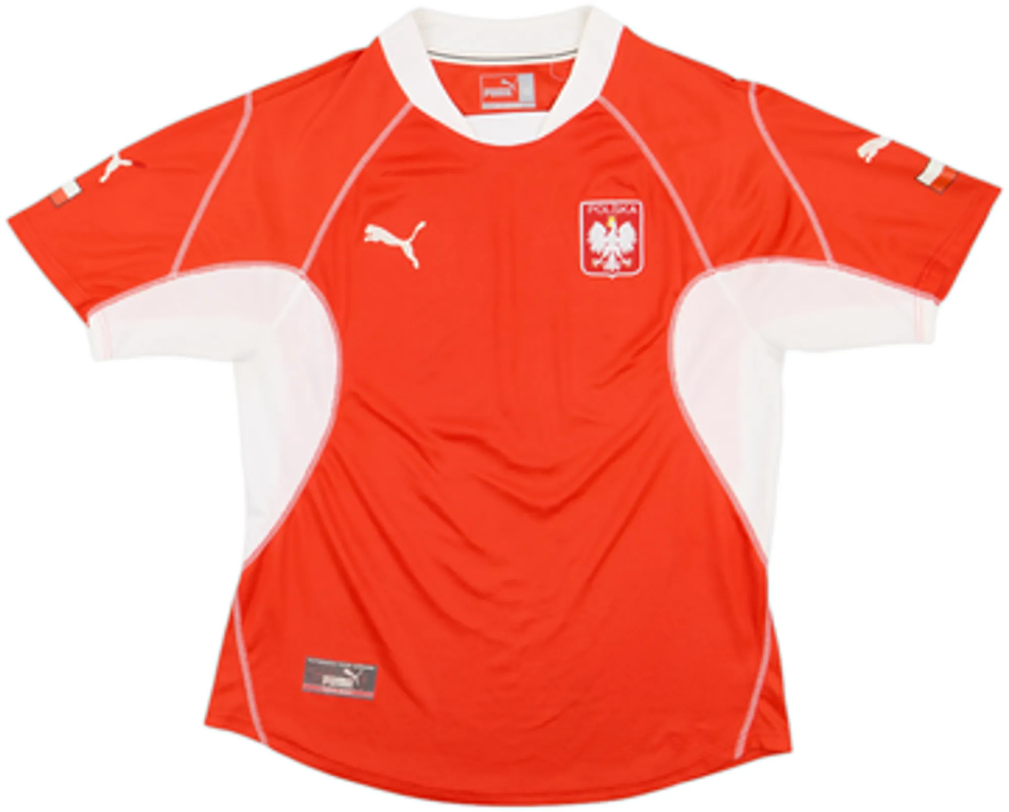 Puma Poland Mens SS Away Shirt 2002