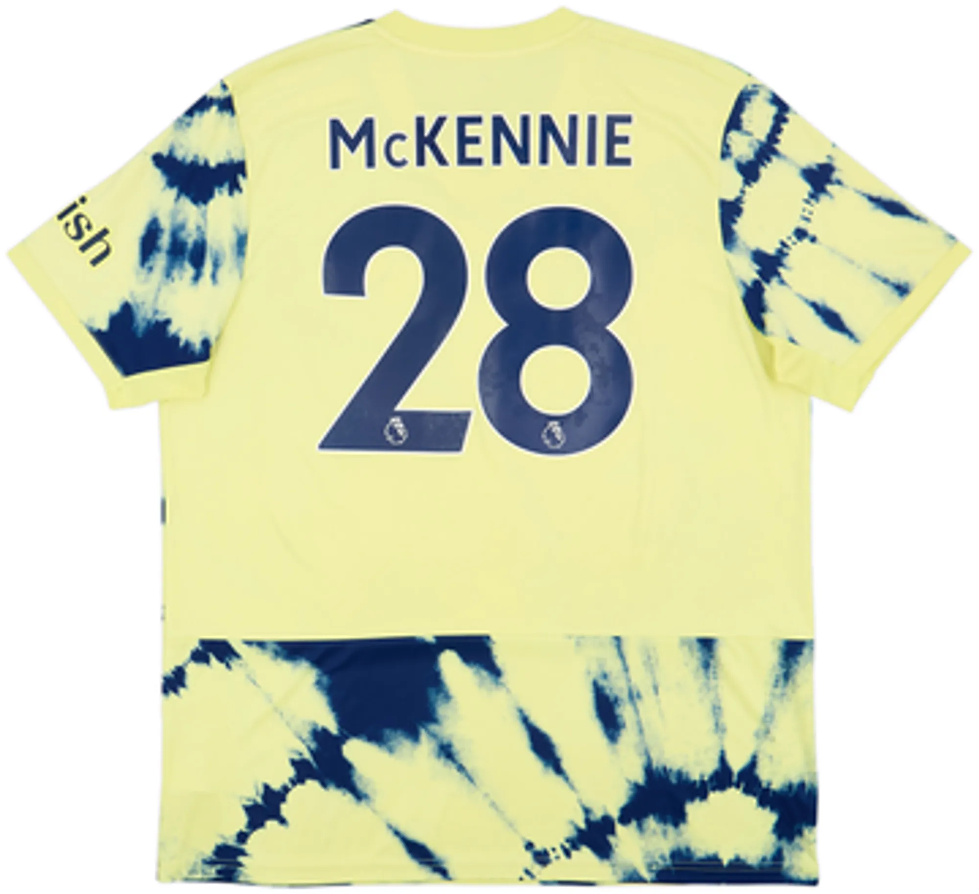 adidas Leeds United Mens SS Away Shirt 2022/23