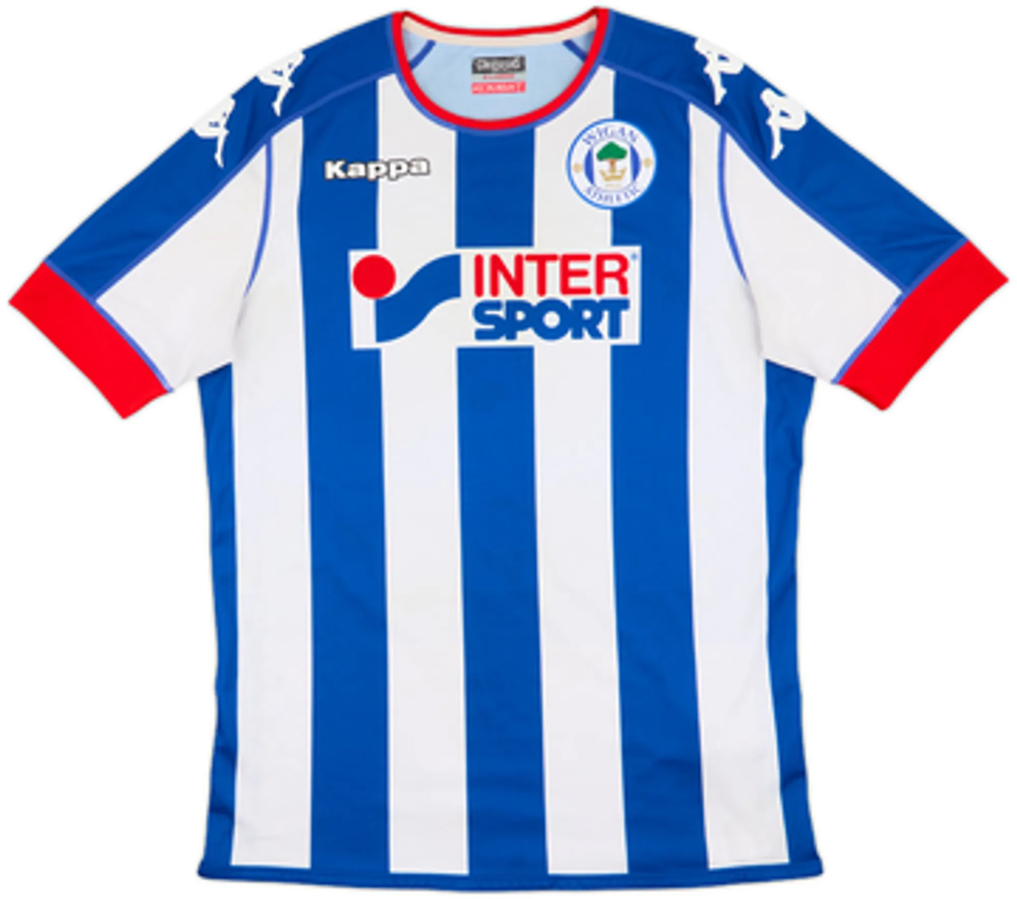 Kappa Wigan Athletic Mens SS Home Shirt 2016/17
