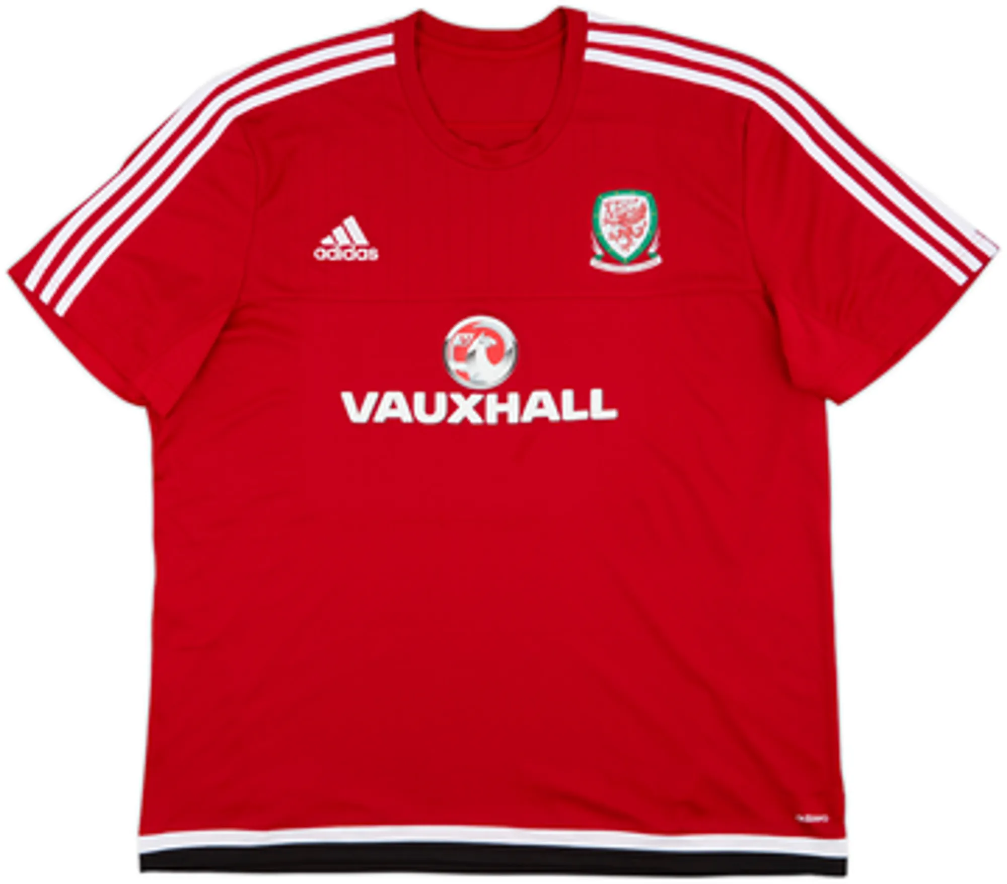 adidas Wales Mens SS Player Issue Home Shirt 2016