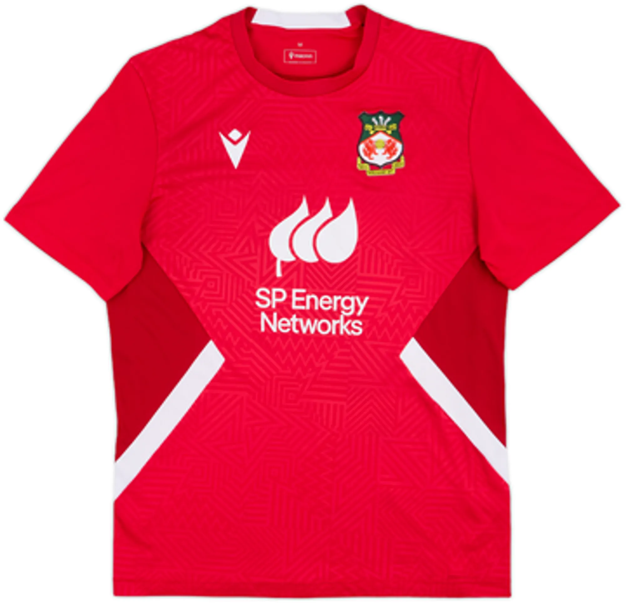 Macron Wrexham Mens SS Home Shirt 2022/23