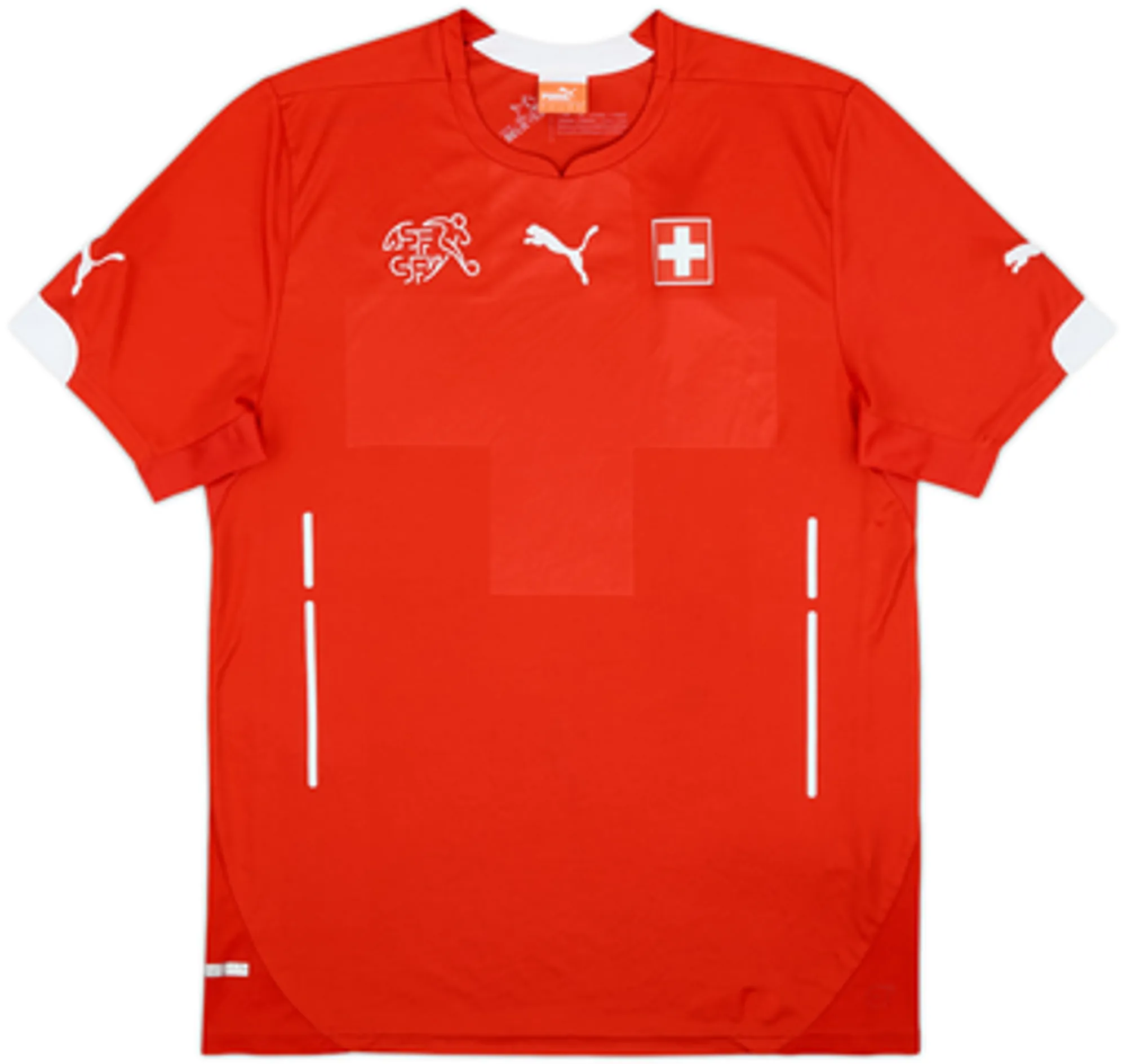 Puma Switzerland Mens SS Home Shirt 2014