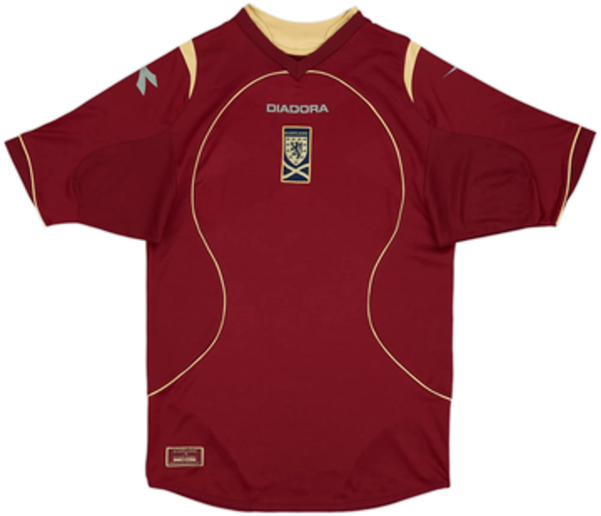 Diadora Scotland Mens SS Third Shirt 2007
