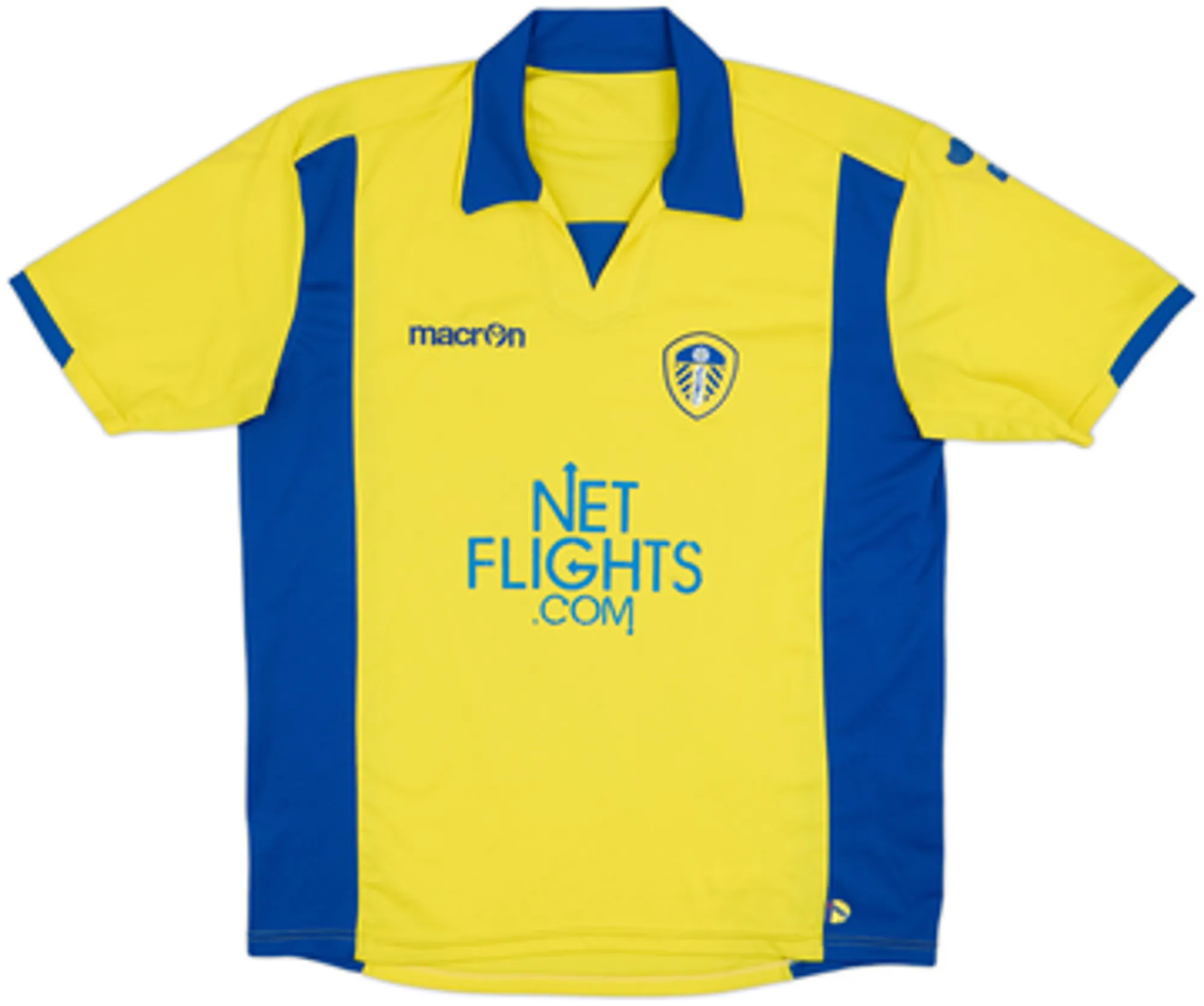 Macron Leeds United Mens SS Away Shirt 2009/10