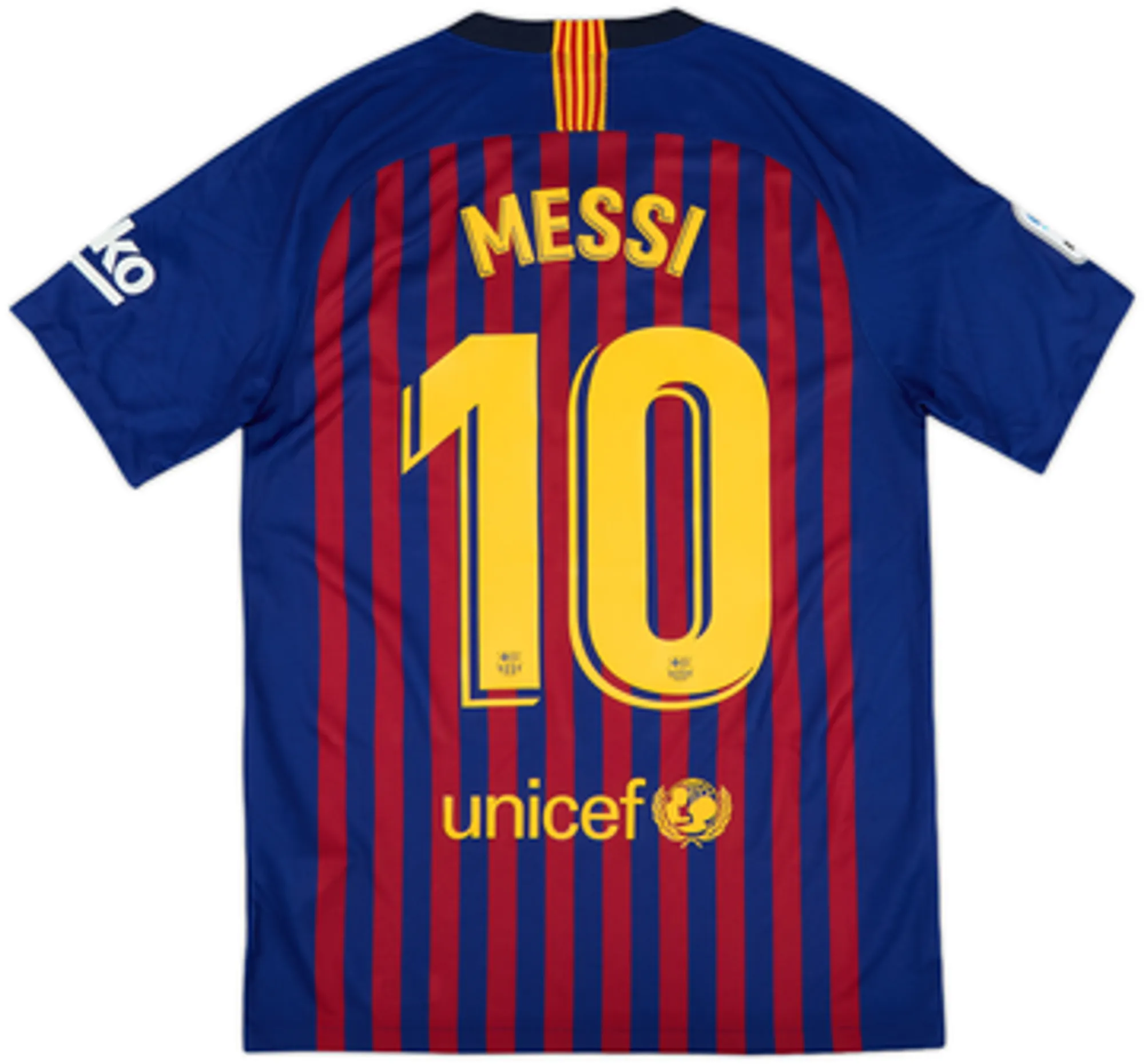 Nike Barcelona Mens SS Home Shirt 2018/19
