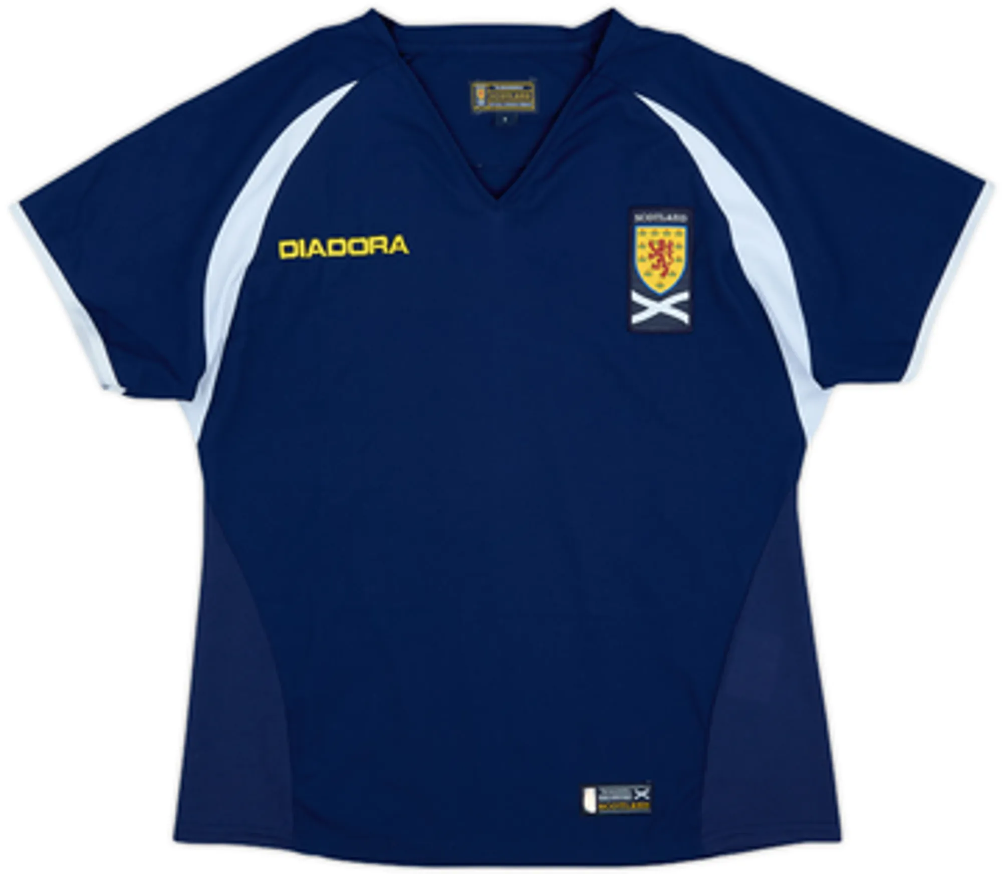Diadora Scotland Womens SS Home Shirt 2003