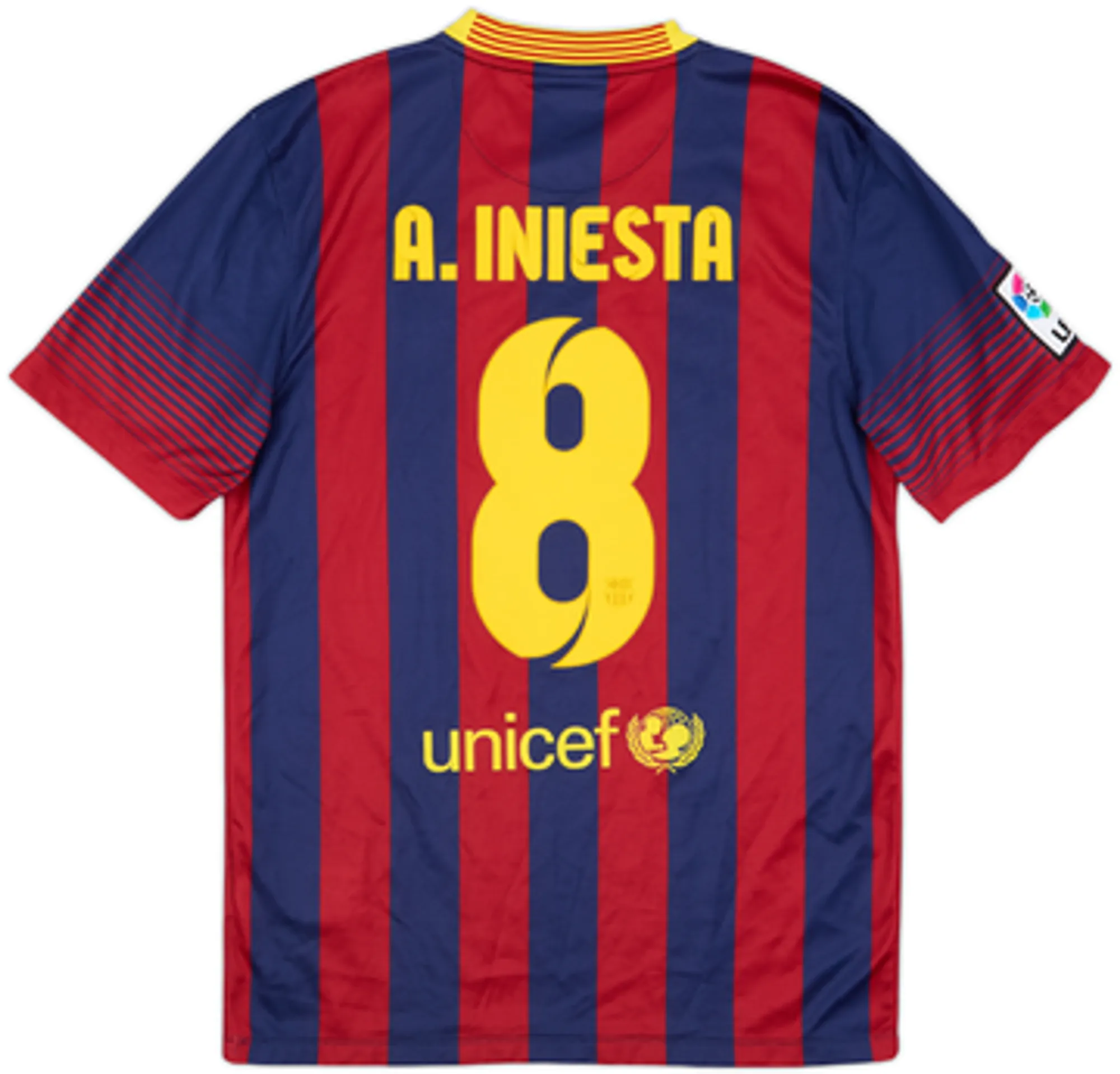 Nike Barcelona Mens SS Home Shirt 2013/14