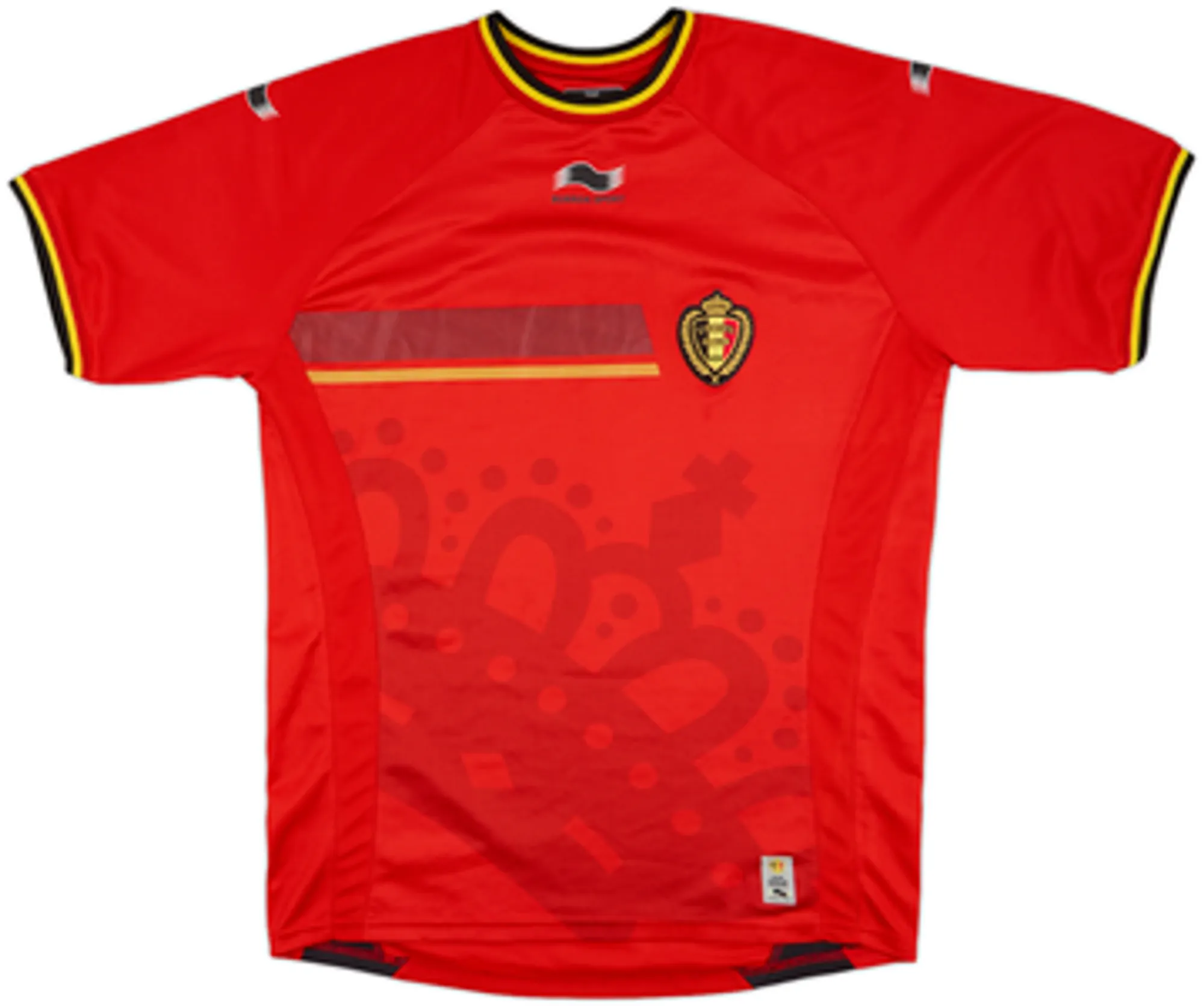 Burrda Belgium Mens SS Home Shirt 2014