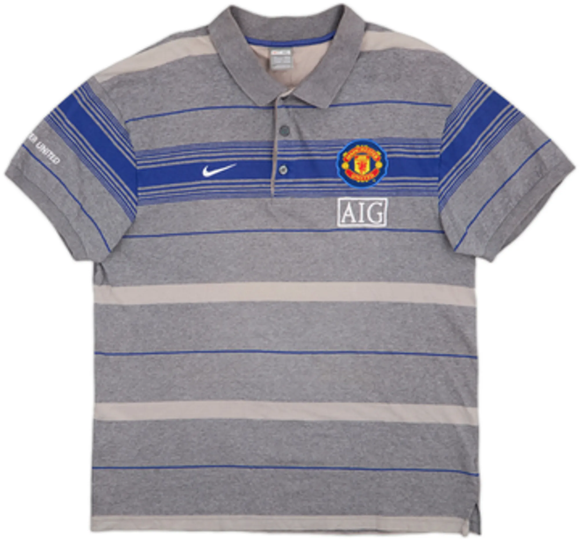 2009-10 Manchester United Nike Polo Shirt - 9/10 - (XL)