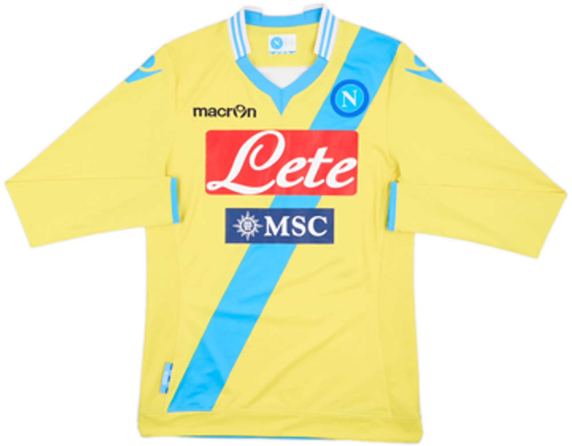 Macron Napoli Mens LS Third Shirt 2013/14