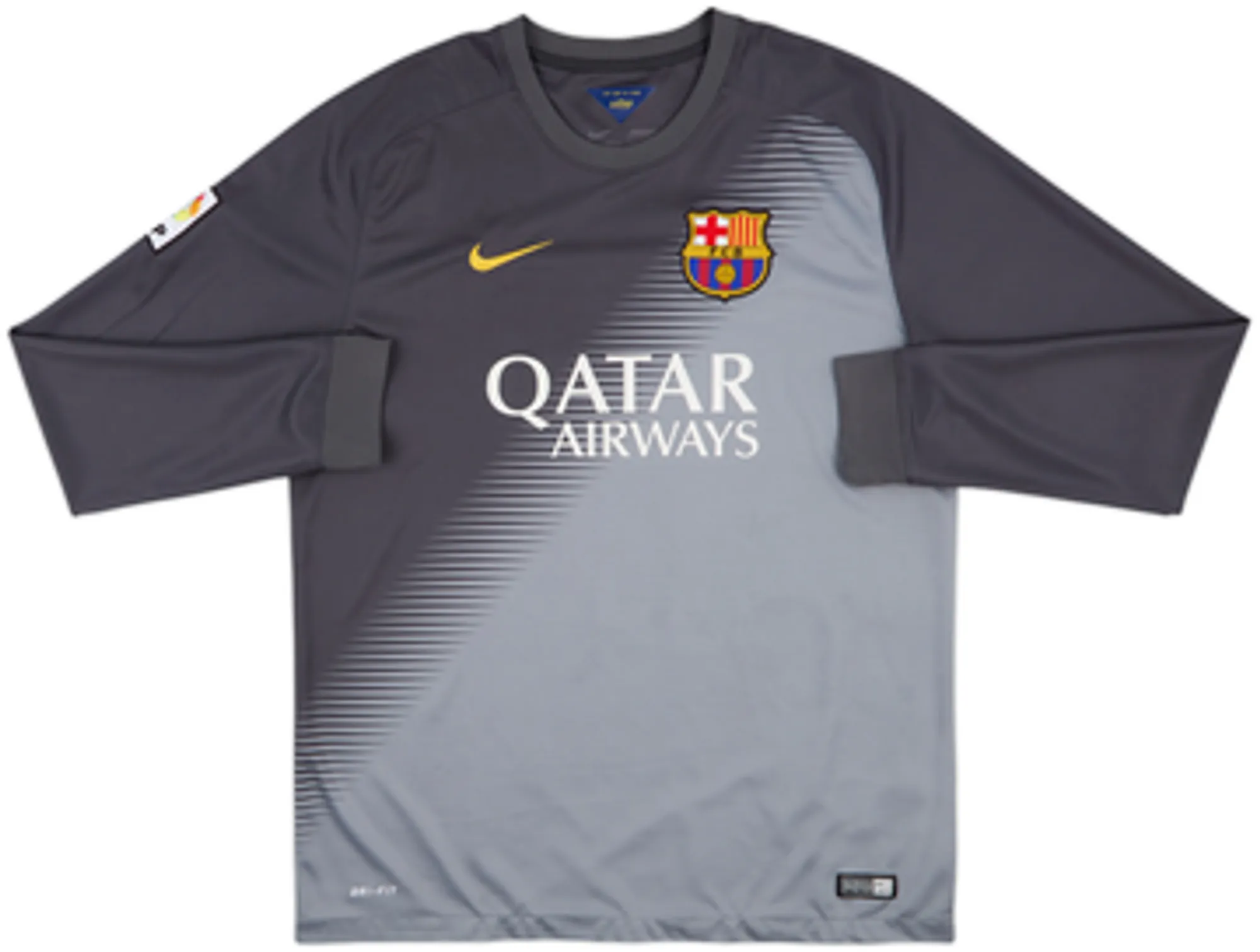 Nike Barcelona Mens LS Goalkeeper Home Shirt 2014/15
