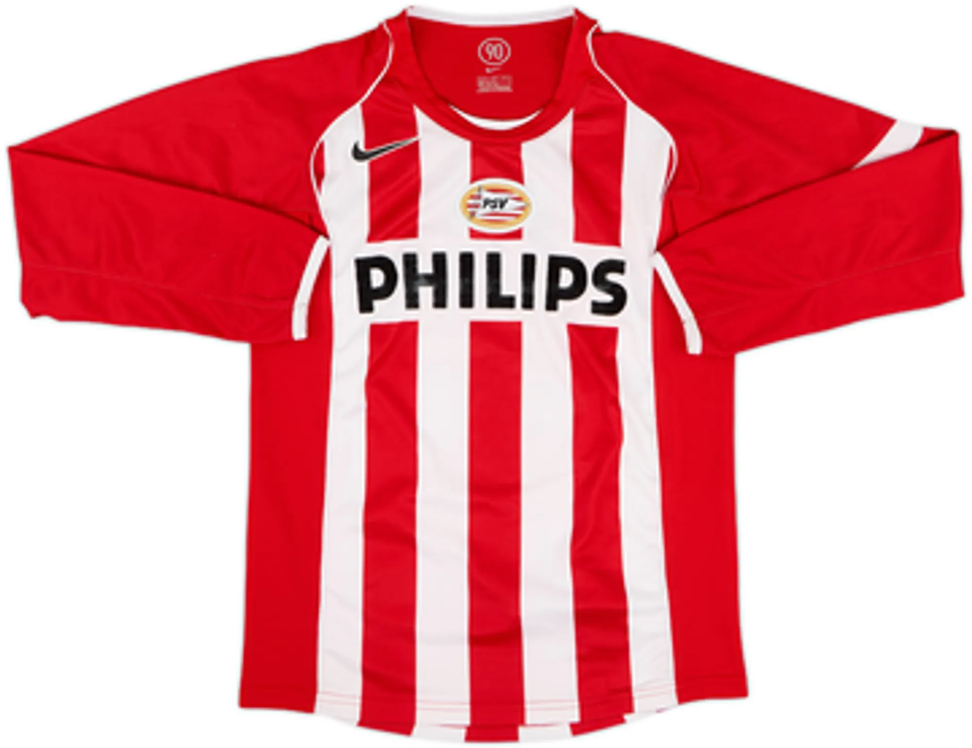 Nike PSV Eindhoven Boys LS Home Shirt 2004/06