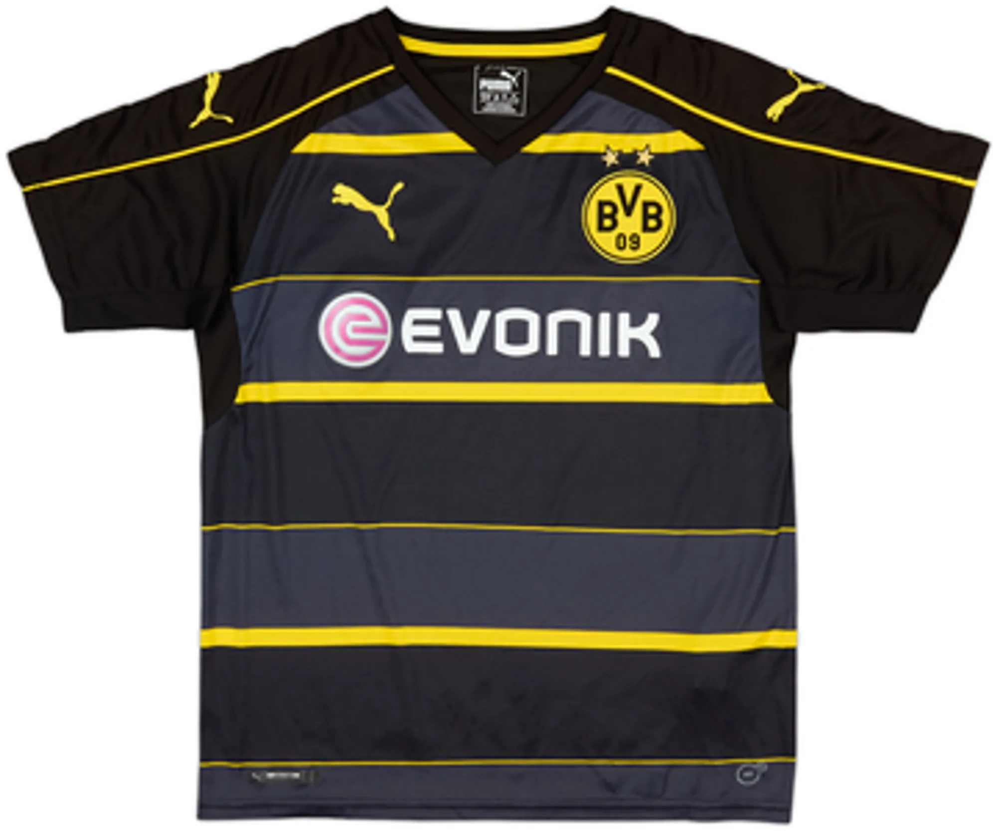 Puma Borussia Dortmund Boys SS Away Shirt 2016/17