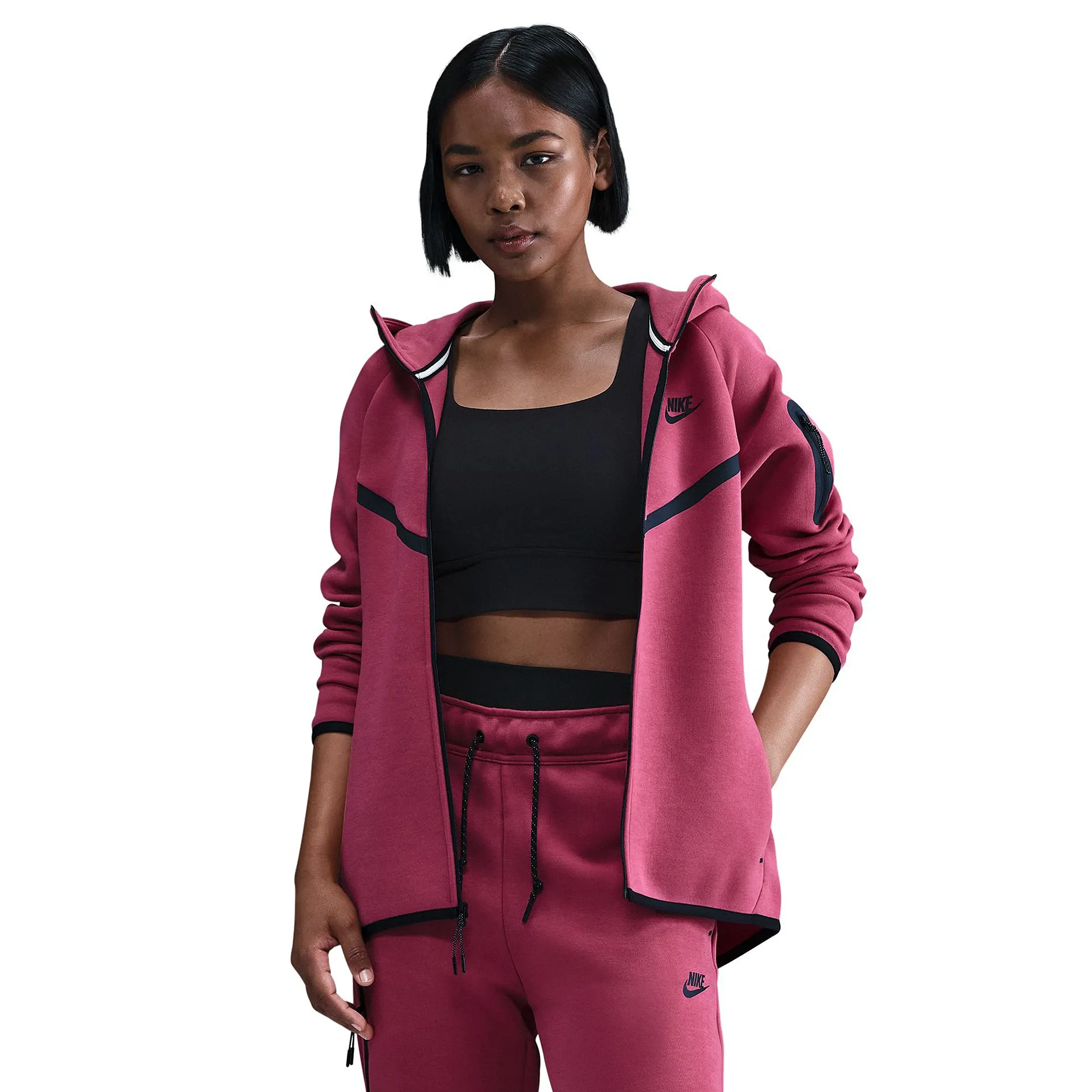 Nike Sportswear Womens Tech Fleece Windrunner Full Zip Hoodie