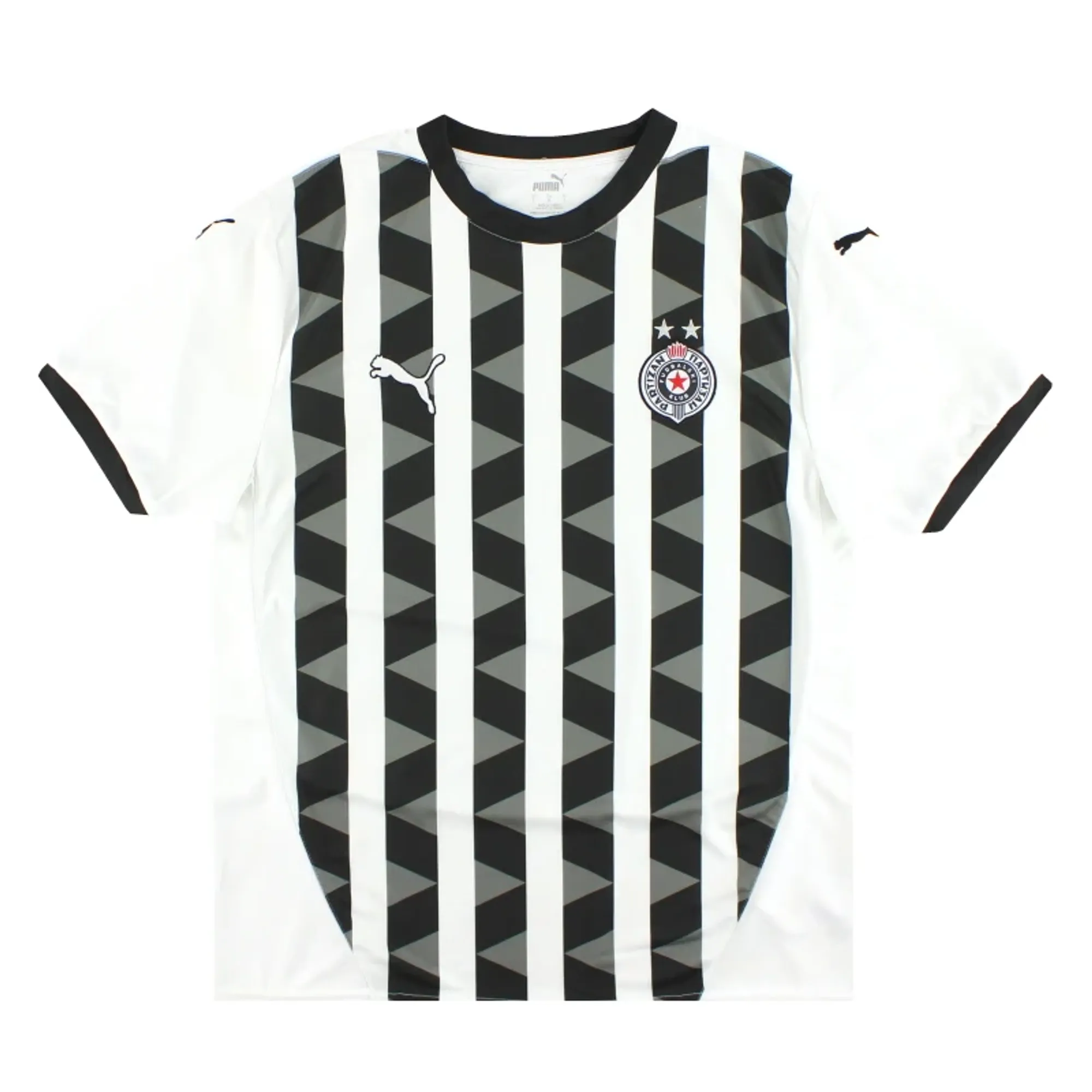 2024-25 FK Partizan Puma Home Shirt - Other European Clubs / Excellent 