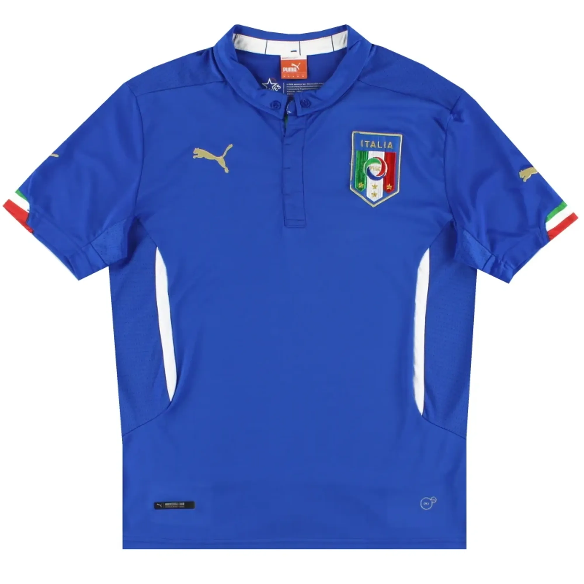 2014-15 Italy Puma Home Shirt L - Italy / Excellent 