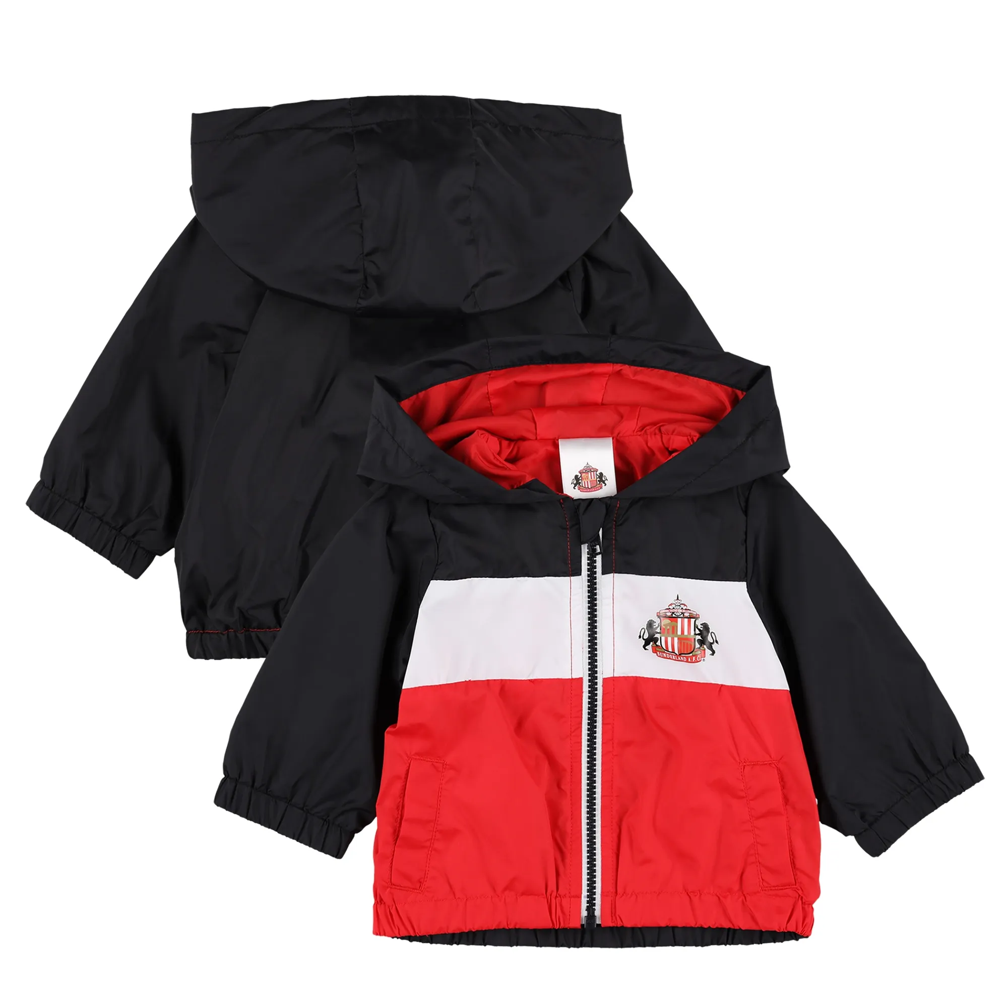Sunderland Shower Jacket - Red/Black - Infant