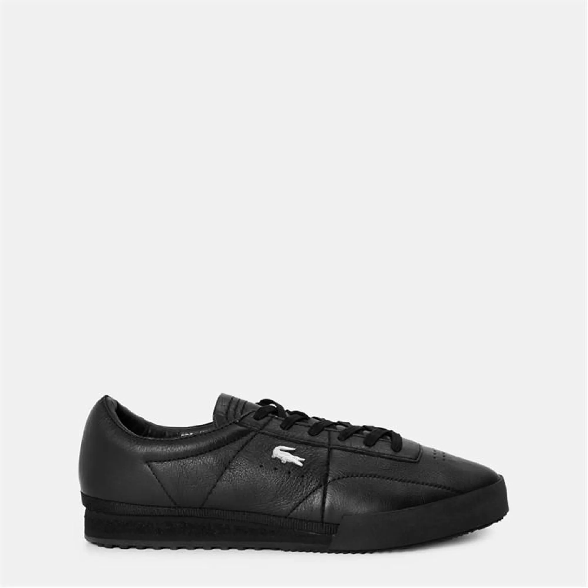 Lacoste Men’s Aura Leather Sneakers - Black