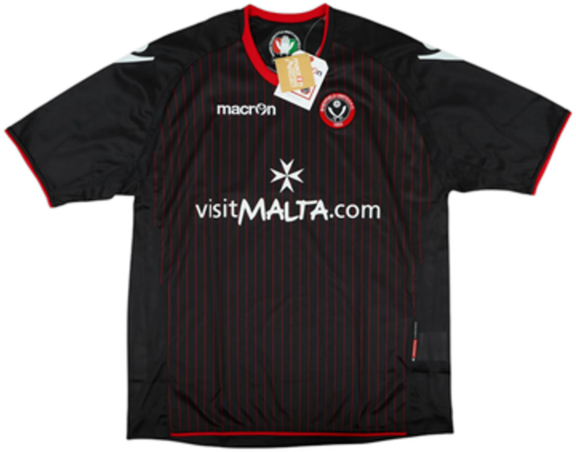 Macron Sheffield United Mens SS Away Shirt 2010/11