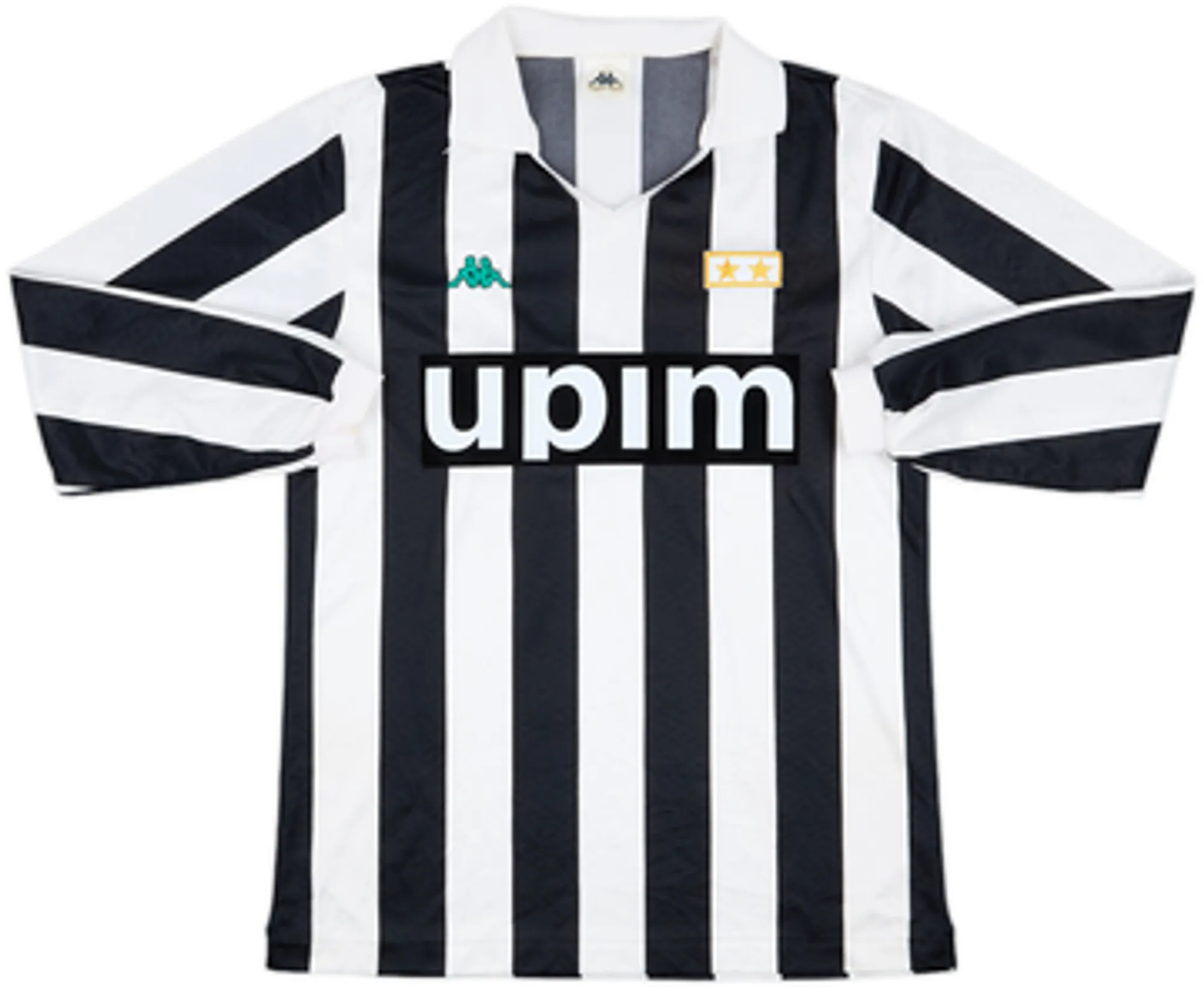 Kappa Juventus Mens LS Home Shirt 1991/92