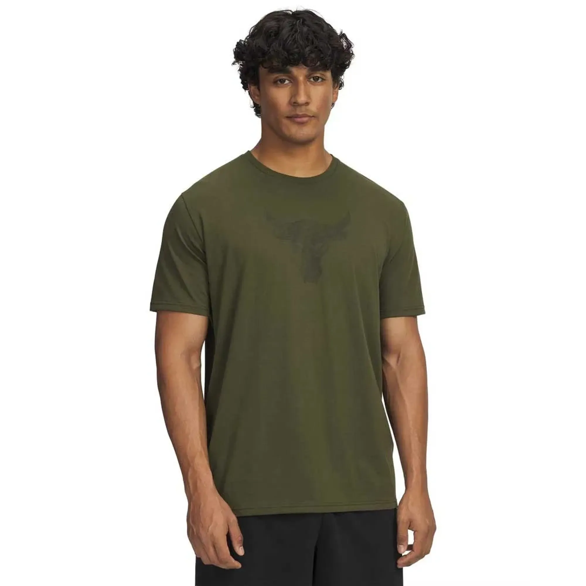 Project Rock Payoff Graphic Men's Short Sleeve Expedition Green / Black L