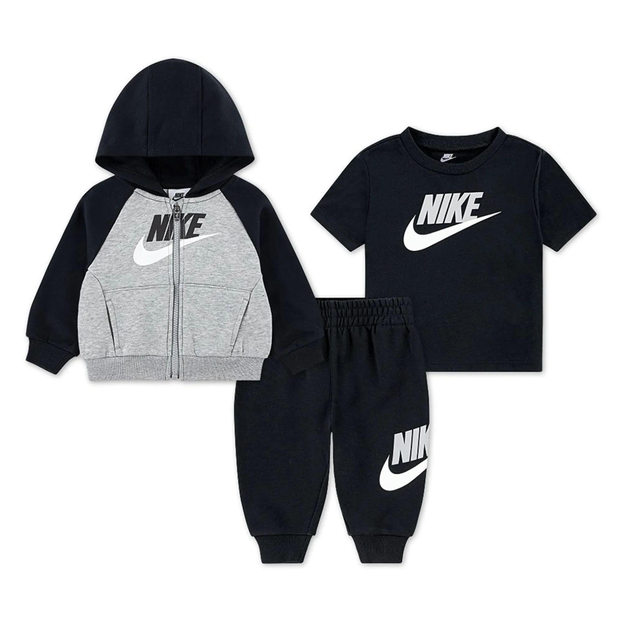 Nike Kids Color Blocked Hbr Jogger Set 3 Units
