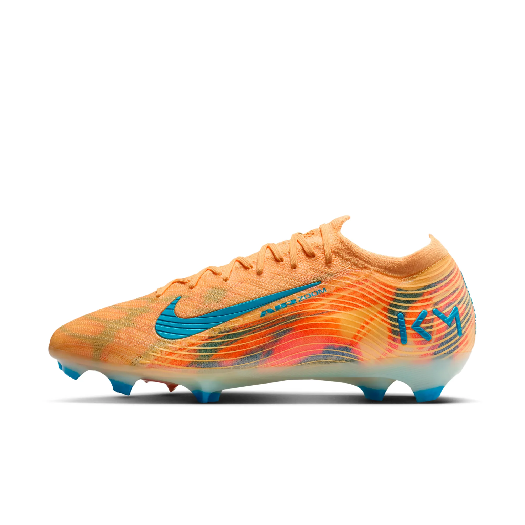 Nike Mercurial Vapor 16 Elite 'Kylian Mbappé' Firm-Ground Low-Top Football Boot - Orange