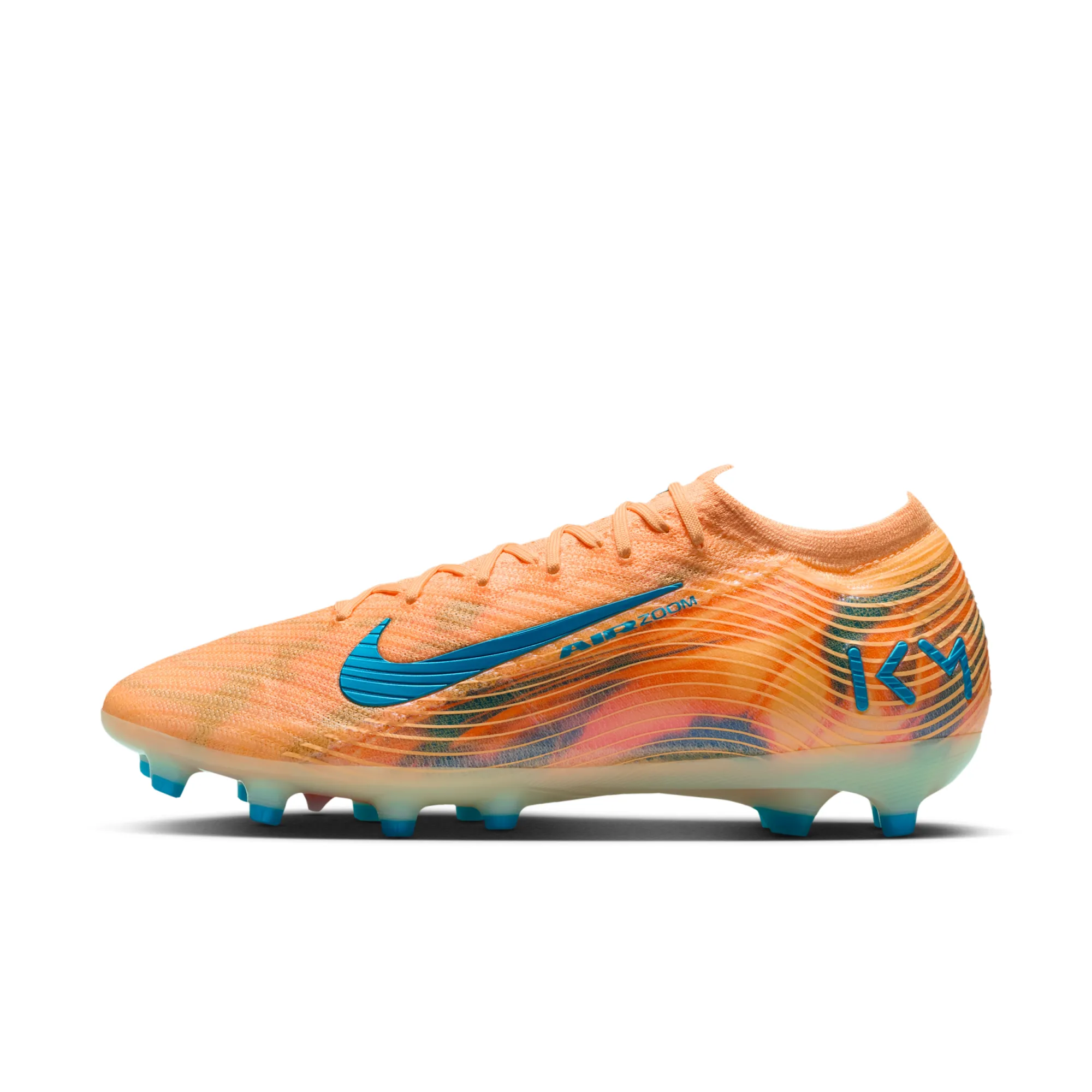 Nike Mercurial Vapor 16 Elite Kylian Mbappé Artificial-Grass Low-Top Football Boots - Orange
