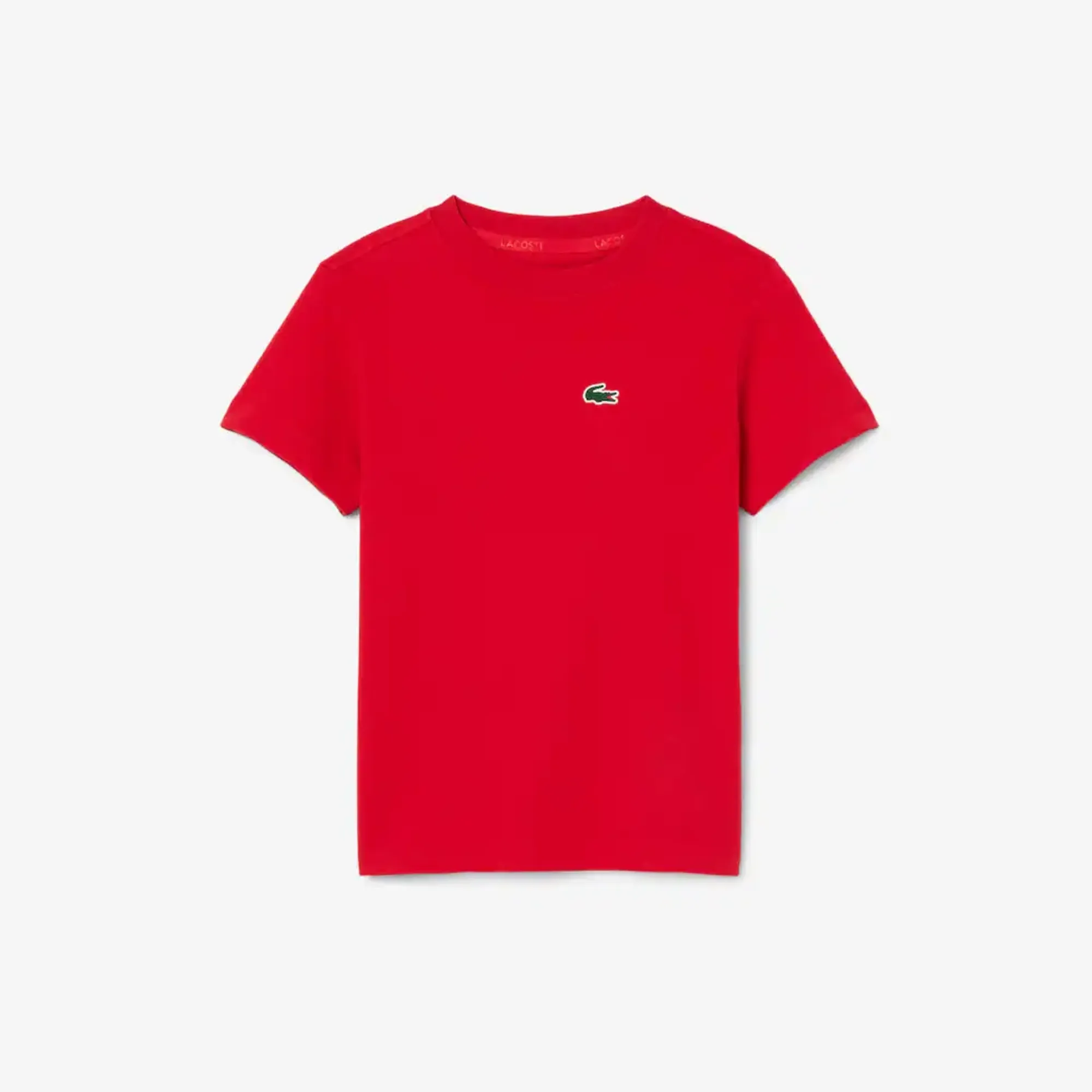 Lacoste Unisex Ultra Dry Technical Cotton Sport T-shirt - Rouge