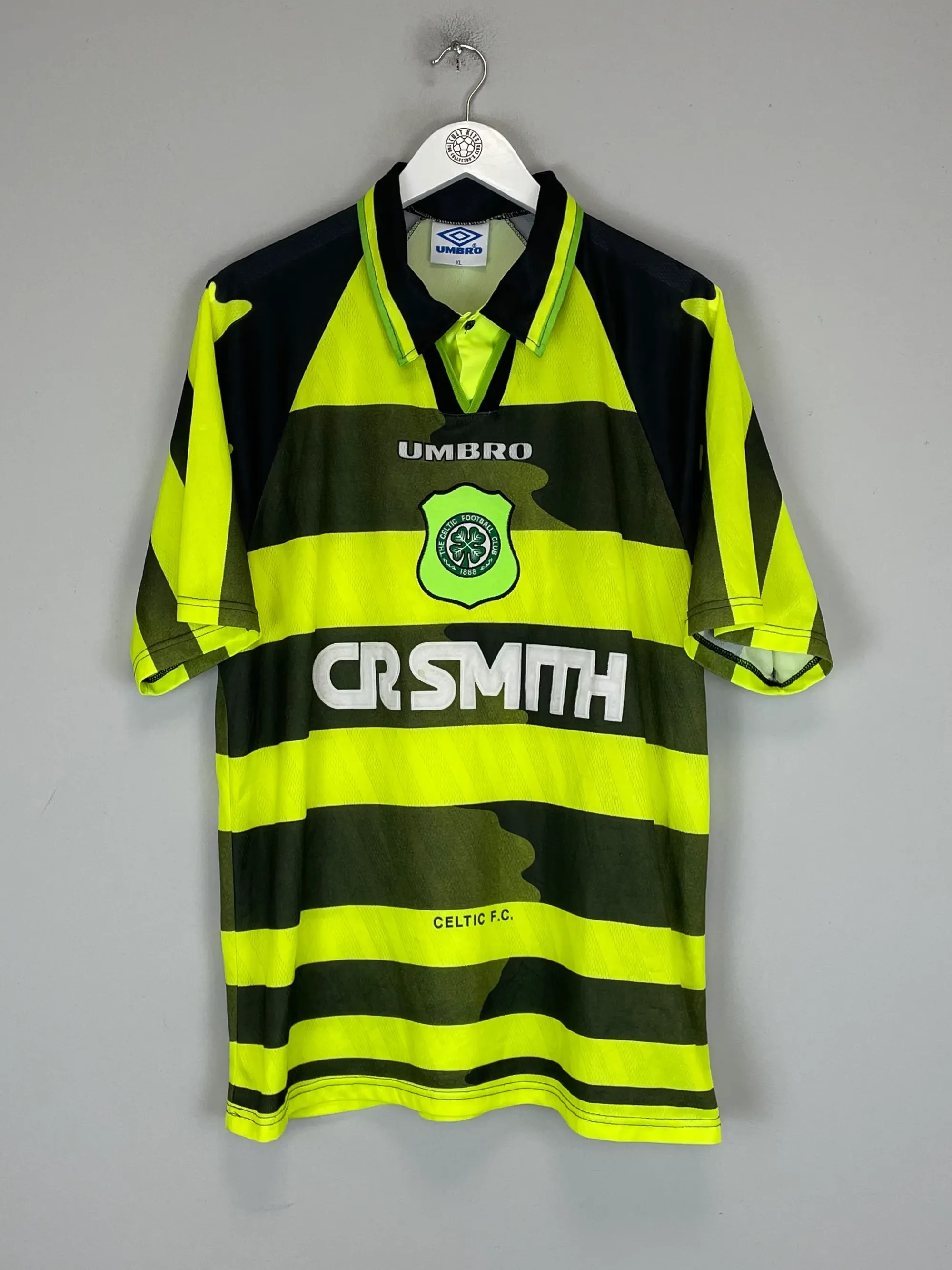1996/97 CELTIC #9 AWAY SHIRT (XL) UMBRO | CULT KITS