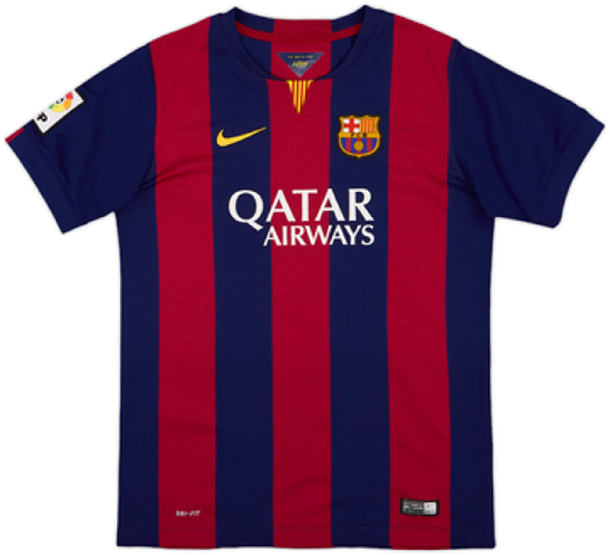 Nike Barcelona Boys SS Home Shirt 2014/15