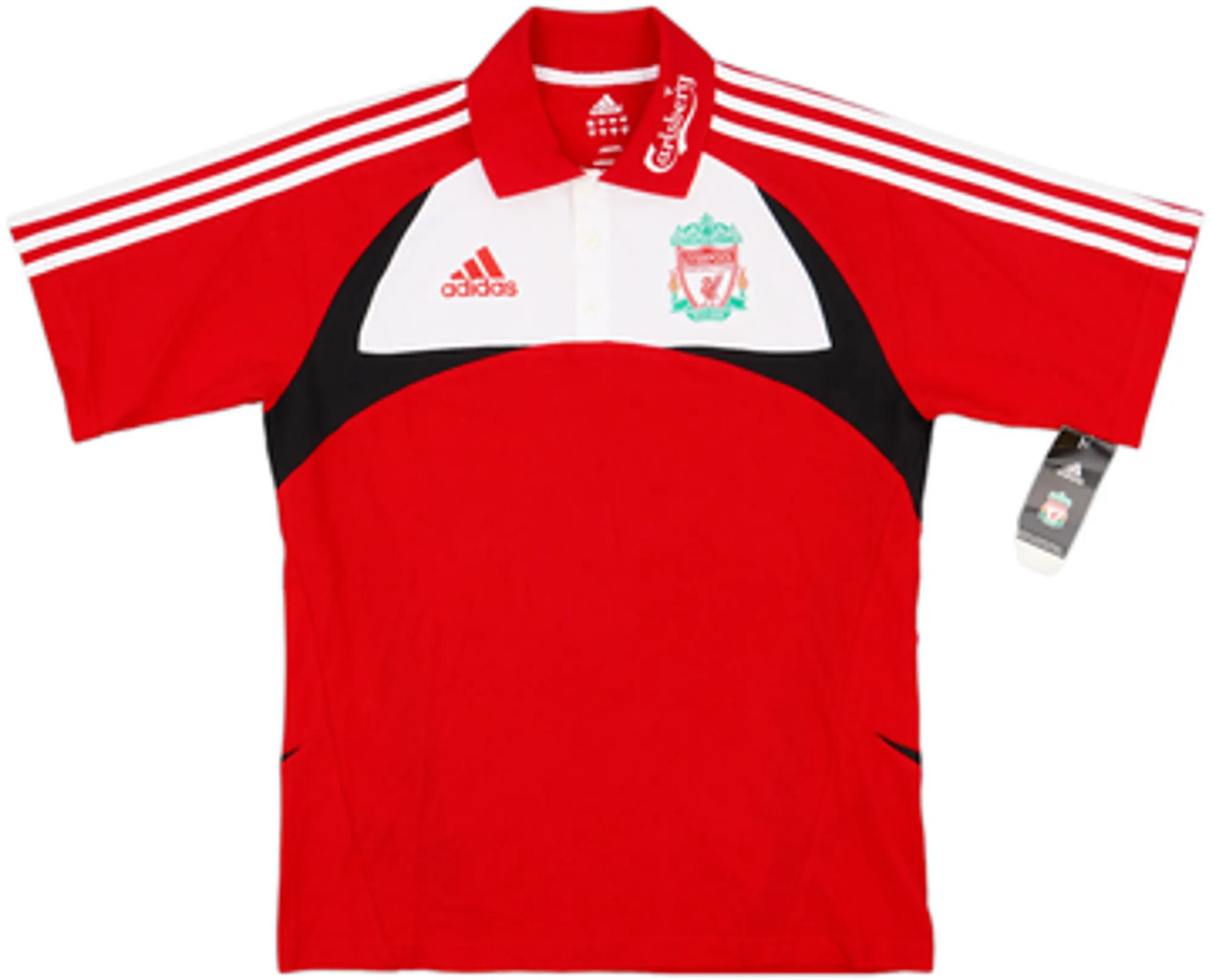 adidas Liverpool Mens SS Home Shirt 2007/08