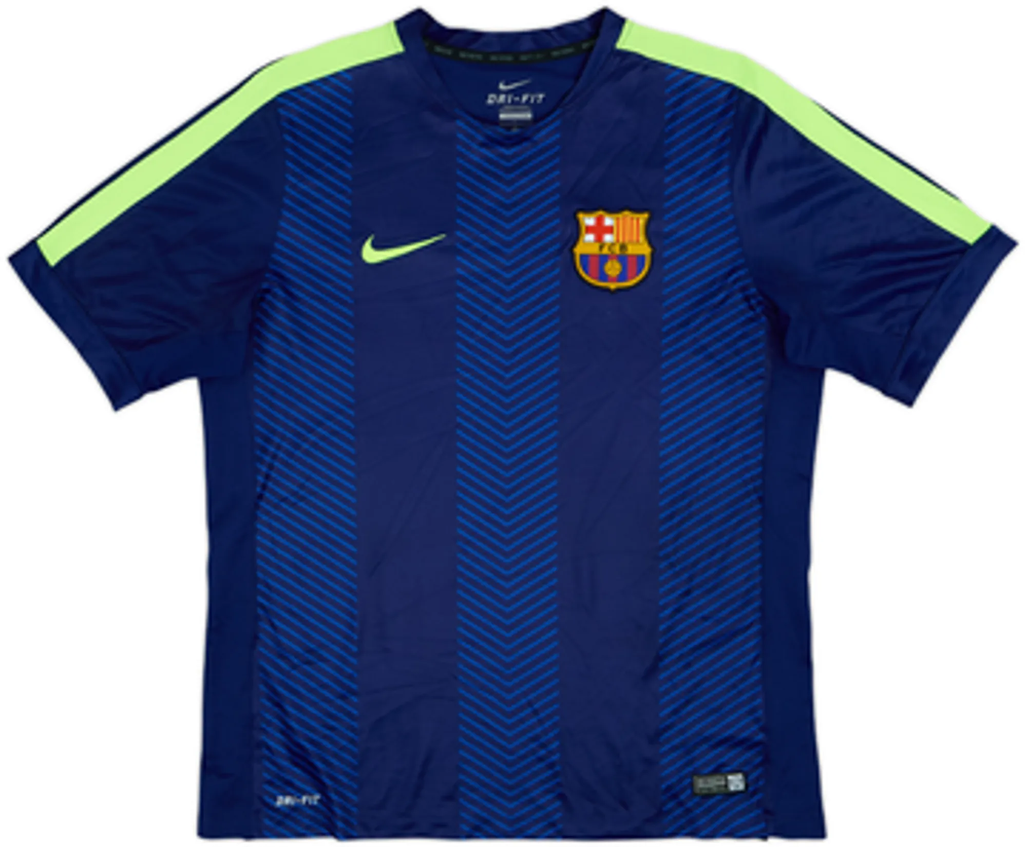 Nike Barcelona Mens SS Home Shirt 2014/15