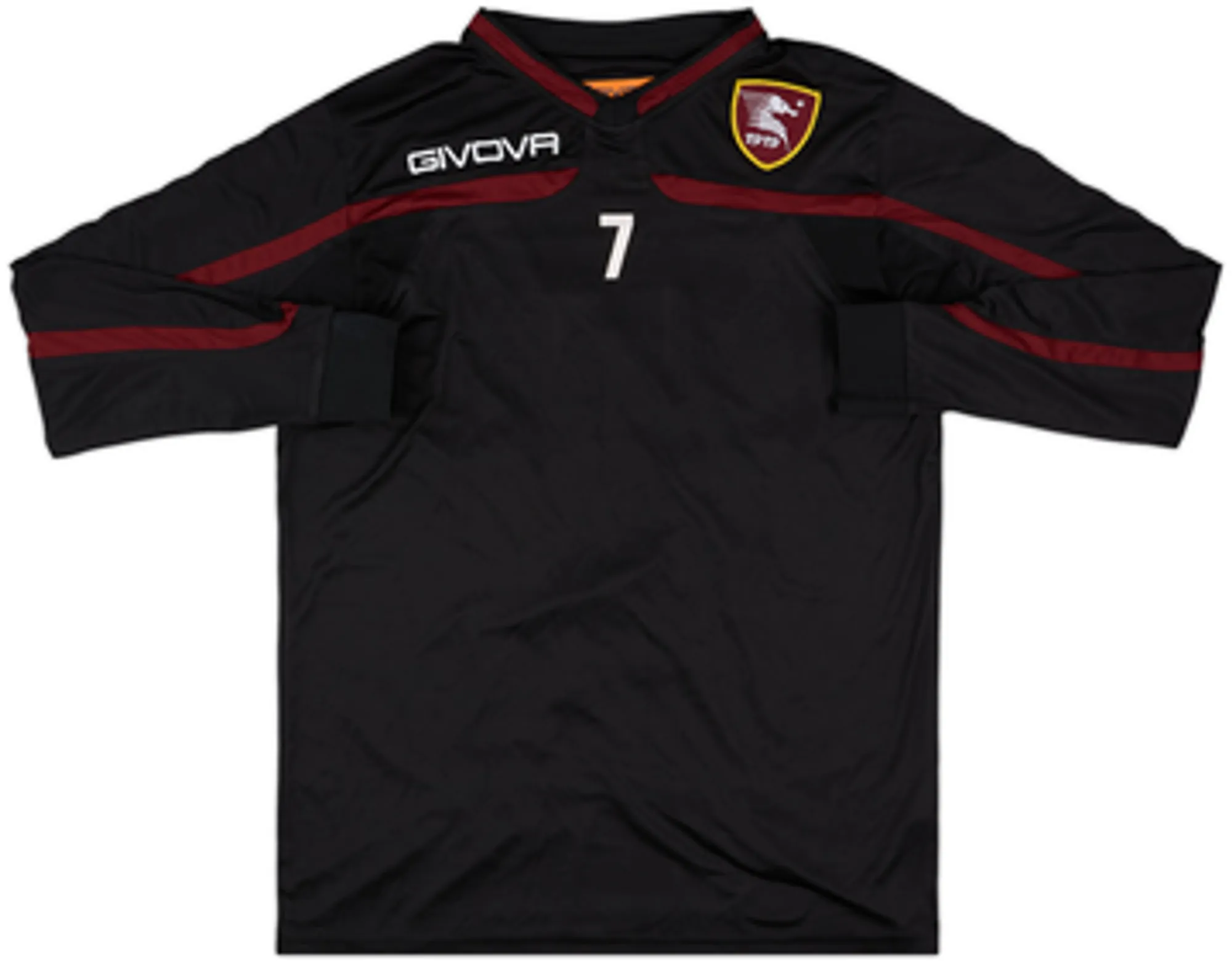 Hoodies/Sweat Tops Salernitana Mens SS Player Issue Home Shirt 2015/16