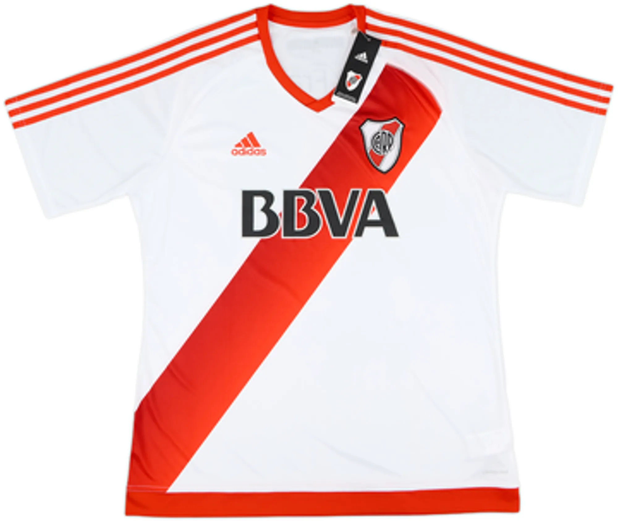 adidas River Plate Mens SS Home Shirt 2016/17