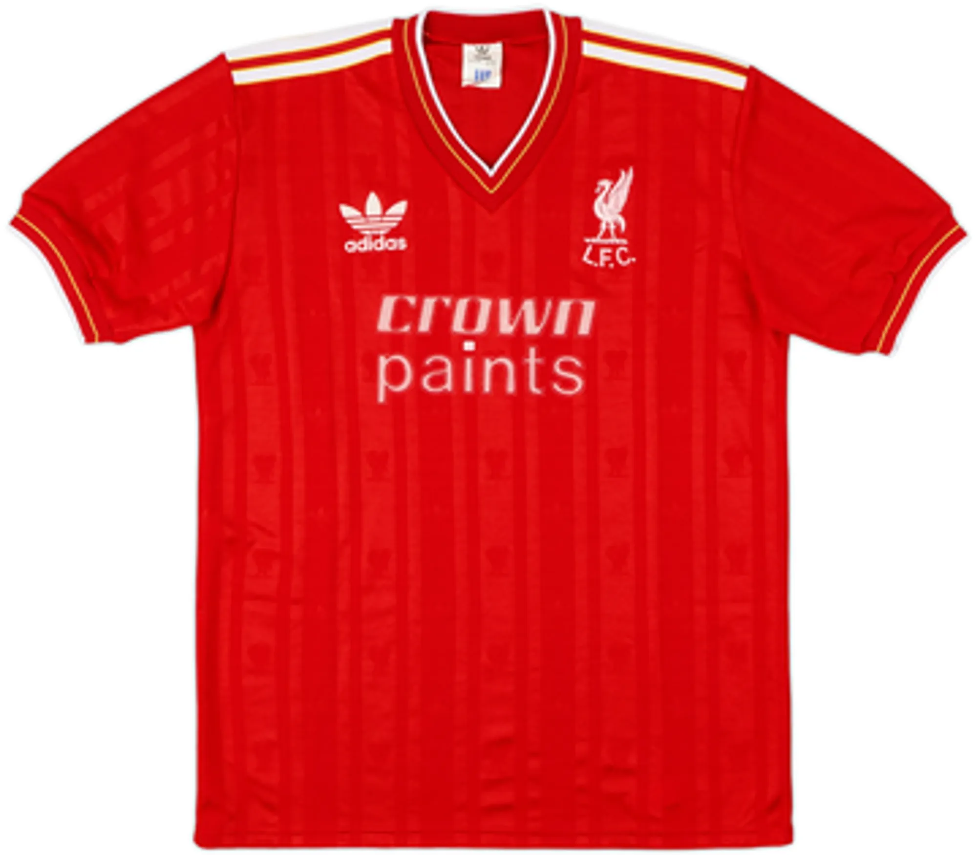 adidas Liverpool Mens SS Home Shirt 1985/87