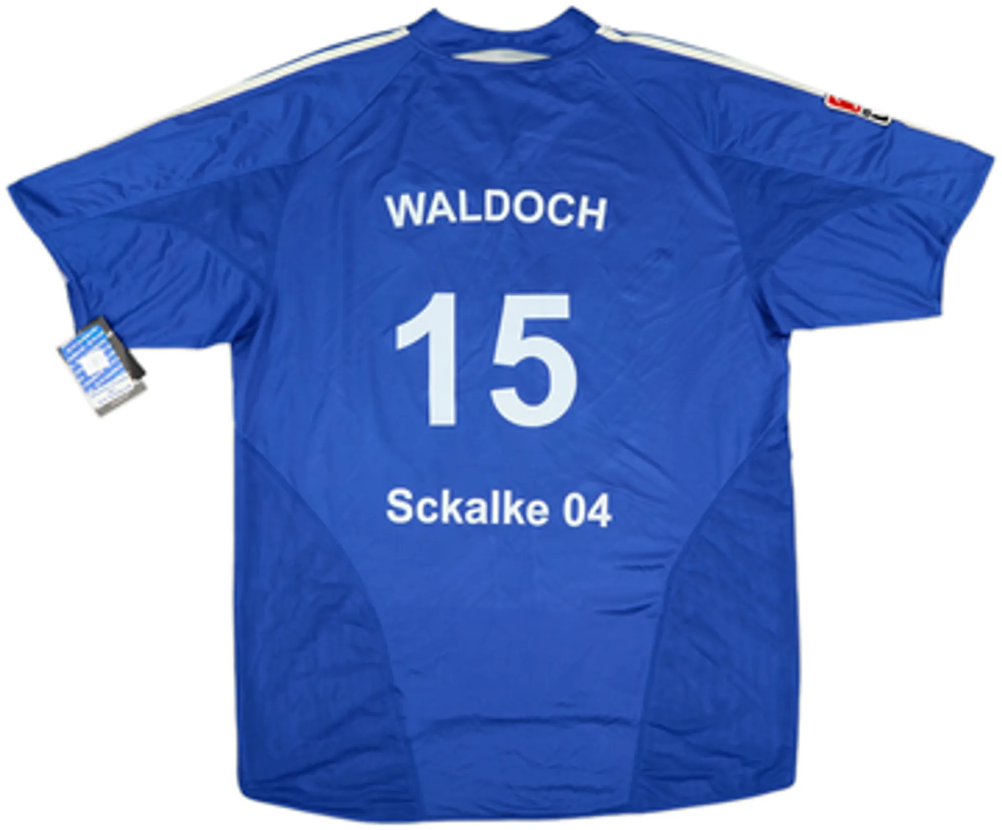 adidas Schalke 04 Mens SS Home Shirt 2004/05