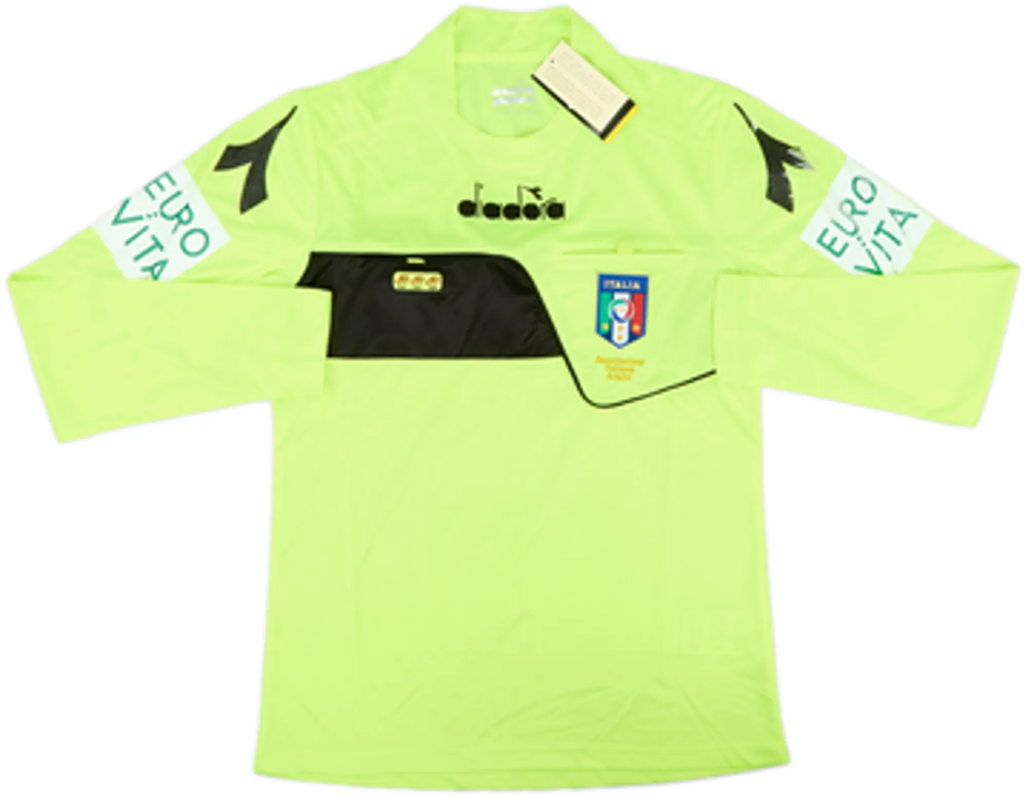 Diadora Italy Mens LS Home Shirt 2017