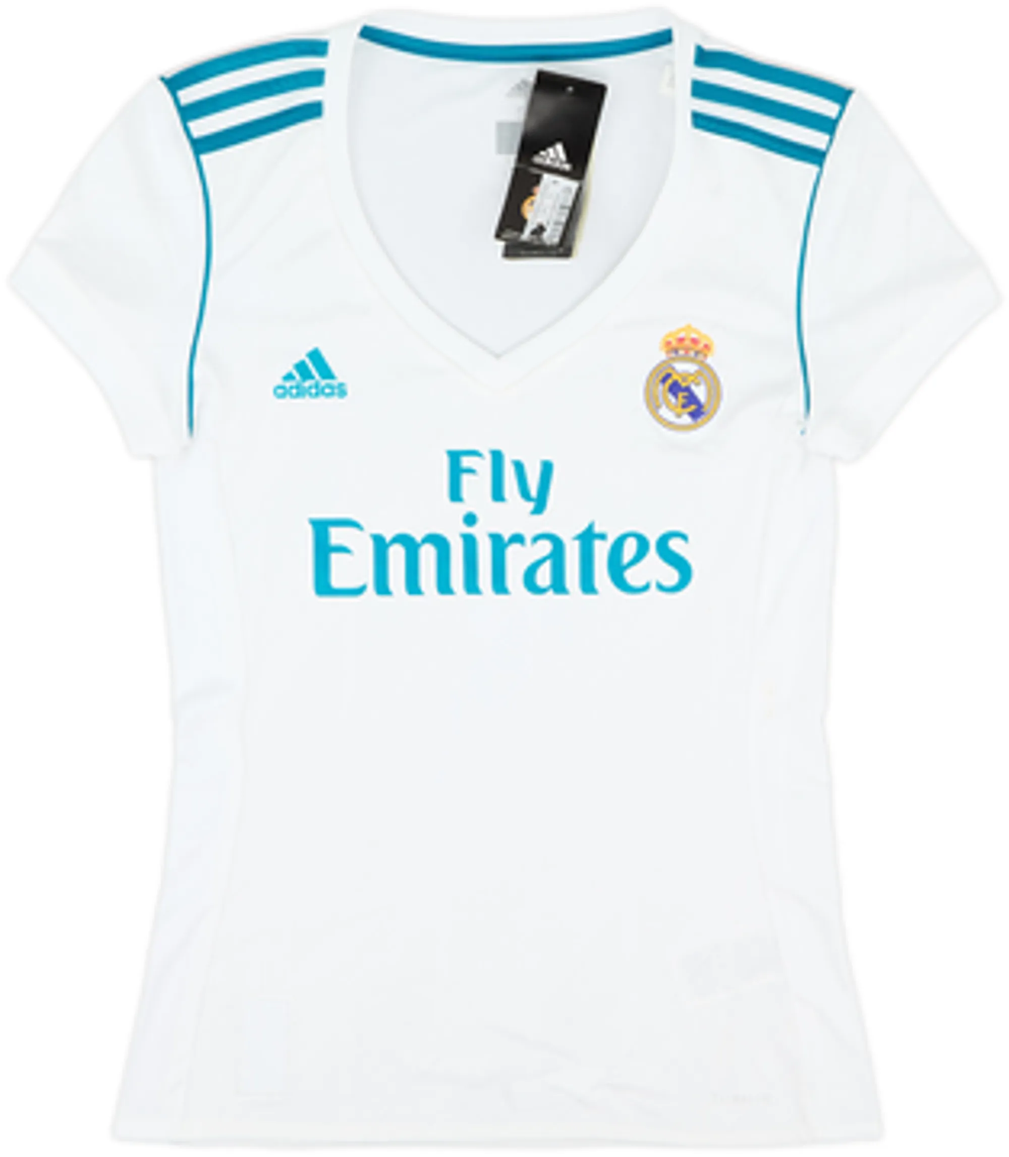 adidas Real Madrid Womens SS Home Shirt 2017/18