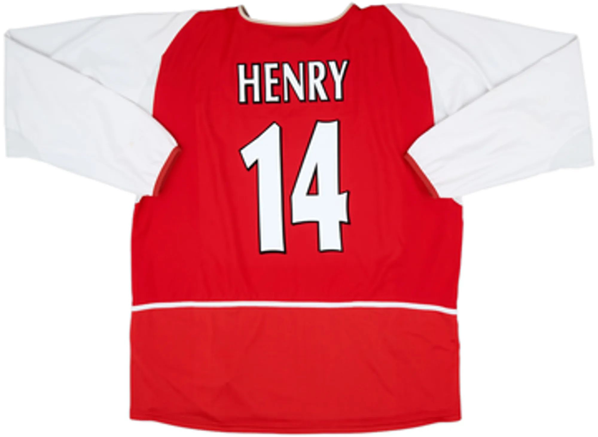 Nike Arsenal Mens LS Home Shirt 2002/04