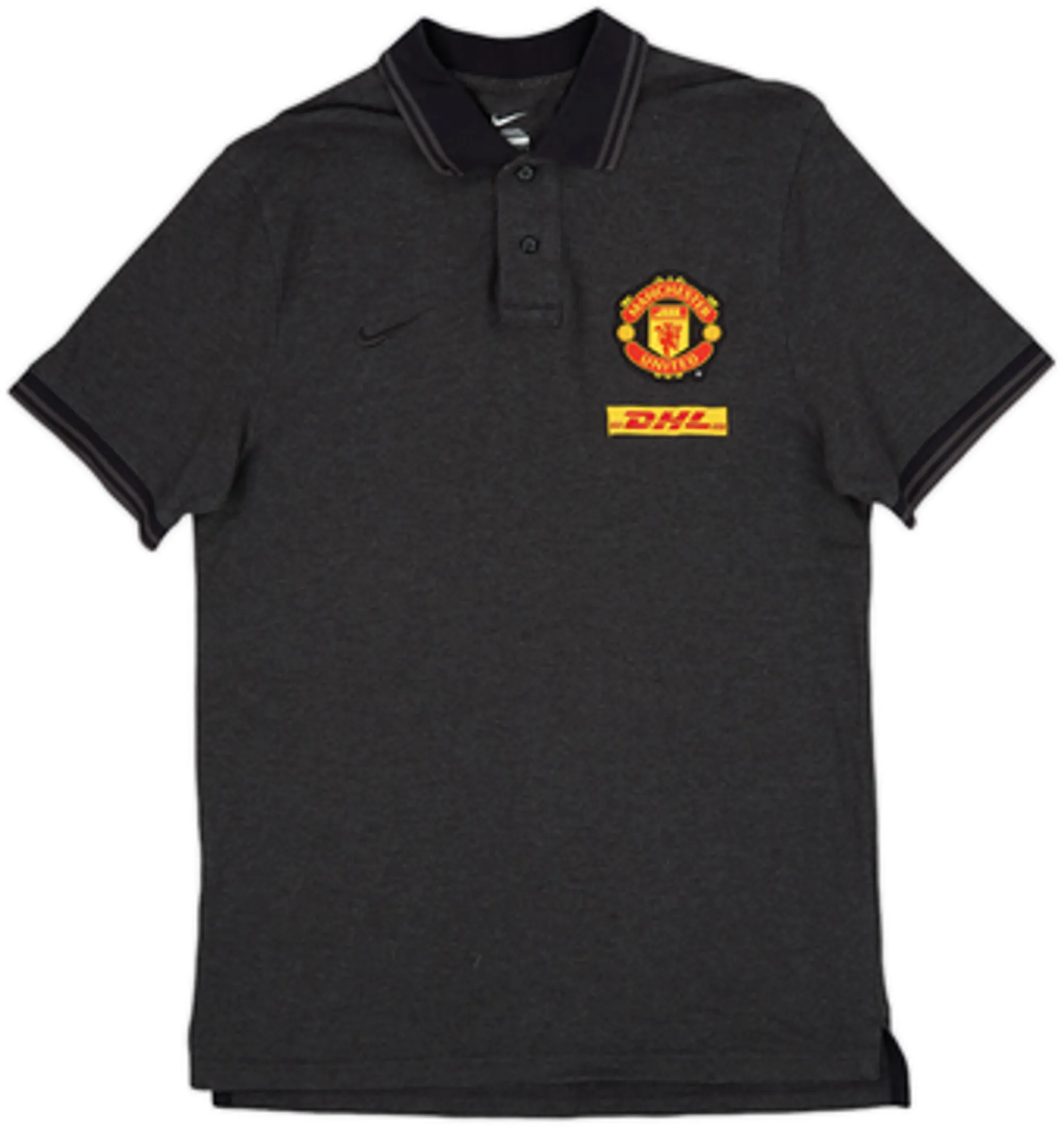 2012-13 Manchester United Nike Polo Shirt - 9/10 - (L)