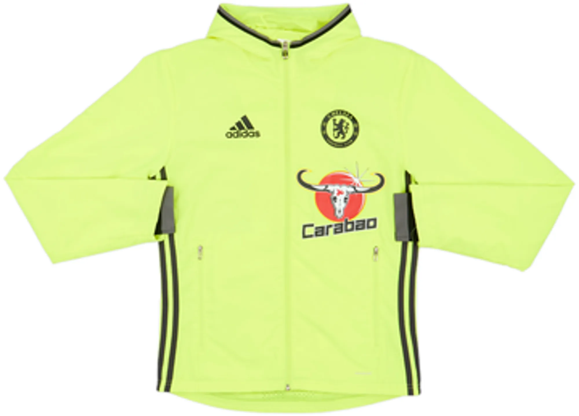 2016-17 Chelsea adidas Hooded Track Jacket - 8/10 - (XS)