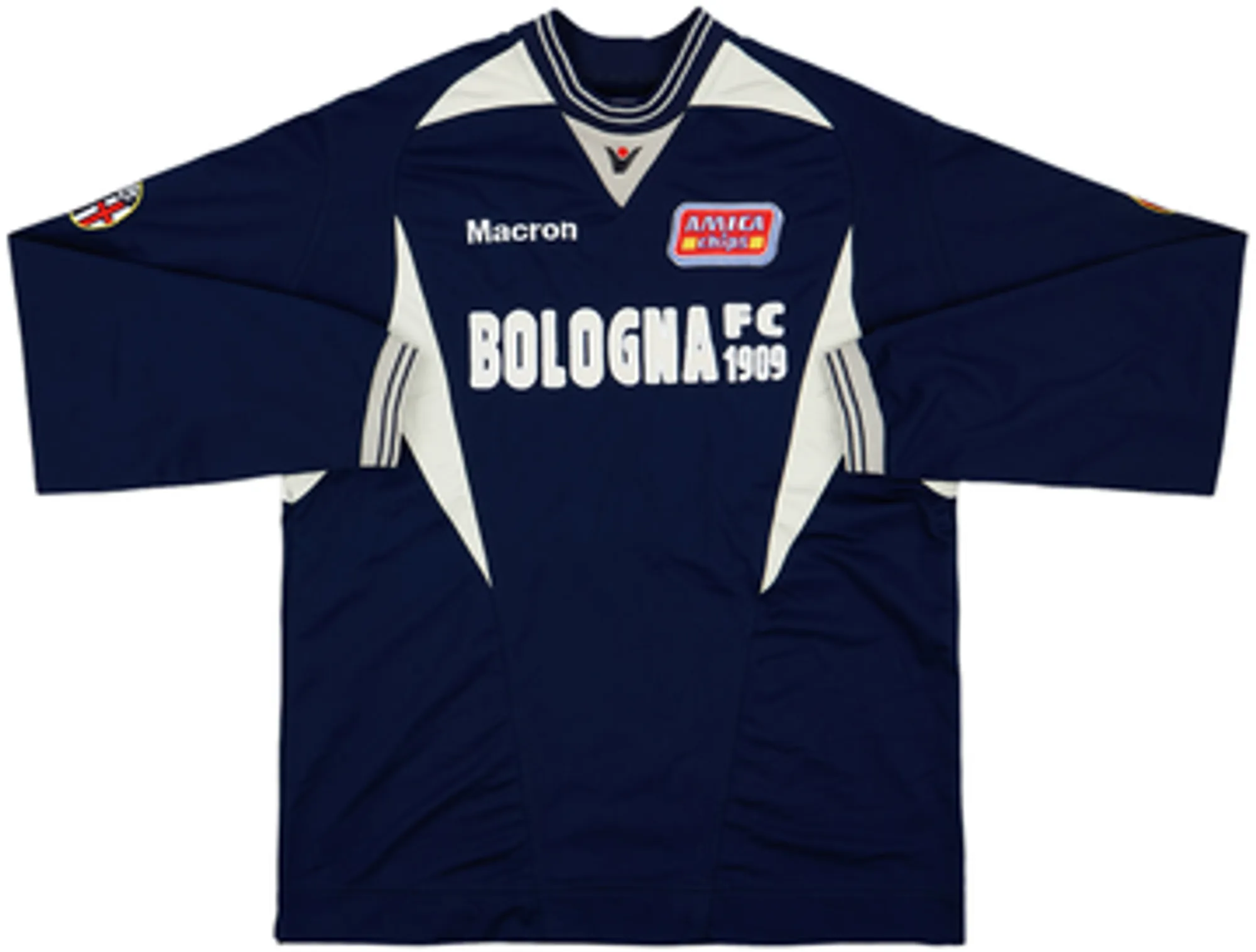 Macron Bologna Mens SS Home Shirt 2004/05