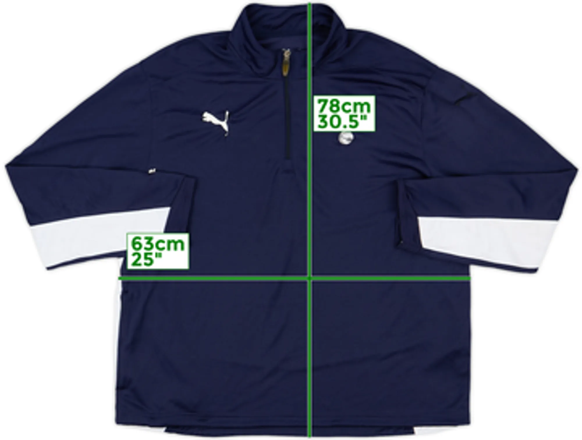 2011-12 Tottenham Puma 1/4 Zip Drill Top - 4/10 - (XL)