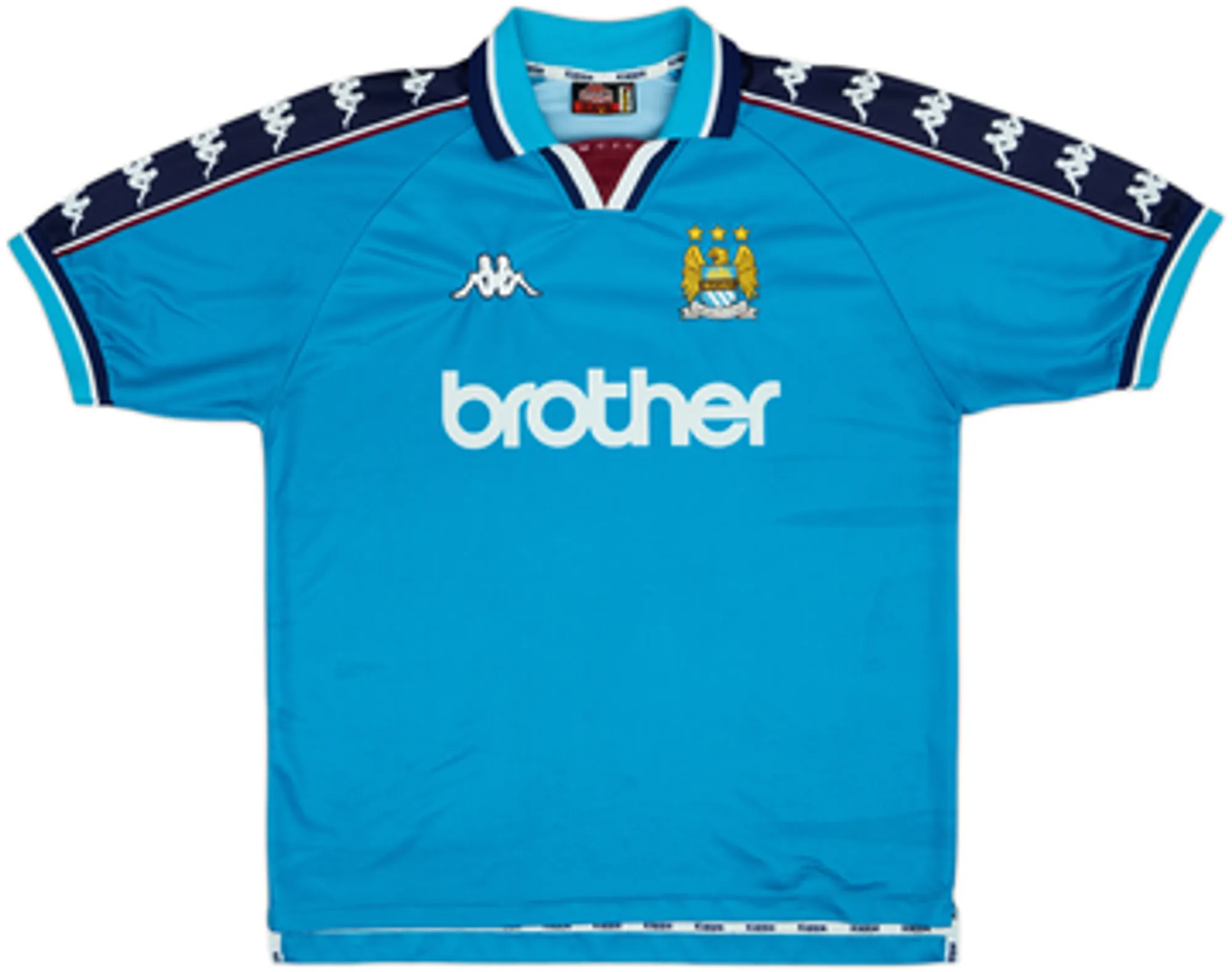 Kappa Manchester City Mens SS Home Shirt 1997/99