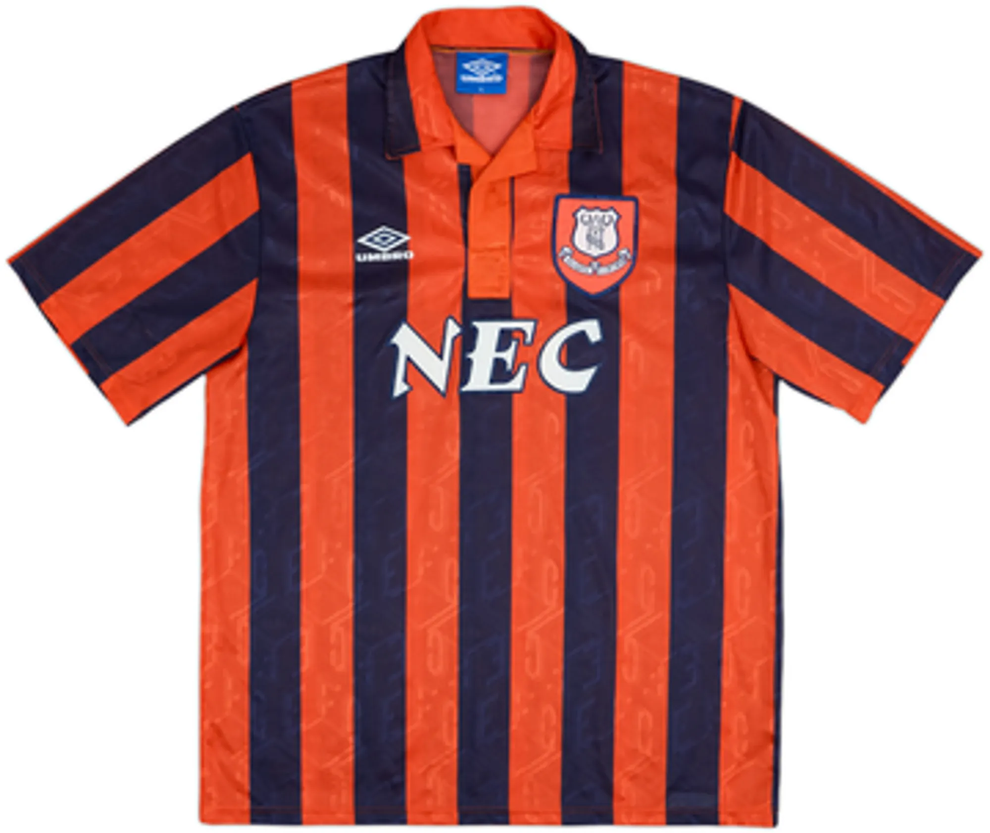 Umbro Everton Mens SS Away Shirt 1992/94