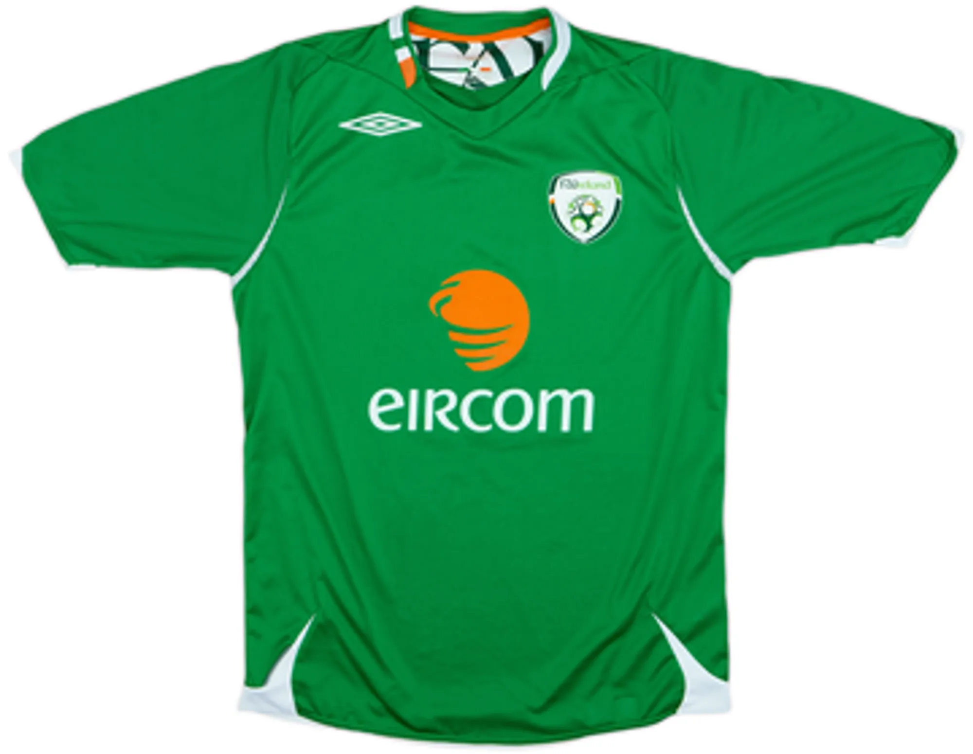 Umbro Republic of Ireland Mens SS Home Shirt 2006