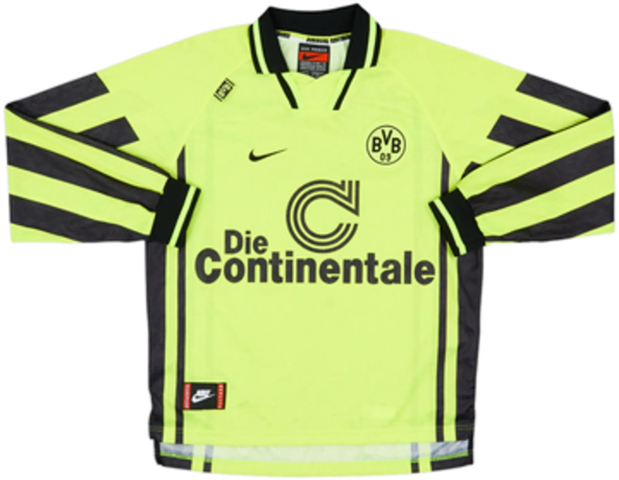 Nike Borussia Dortmund Mens LS Home Shirt 1996/97