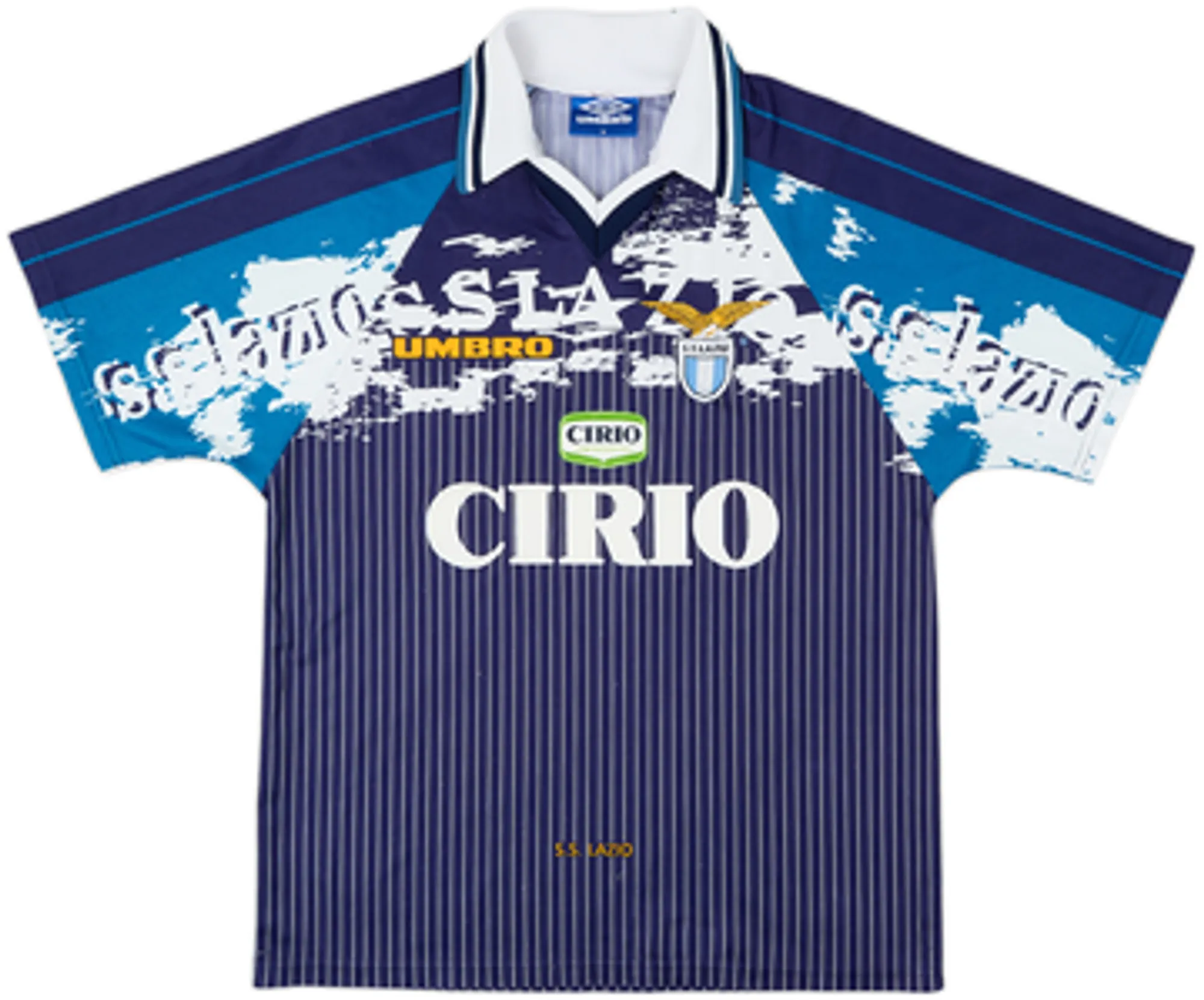 Umbro Lazio Mens SS Away Shirt 1996/98