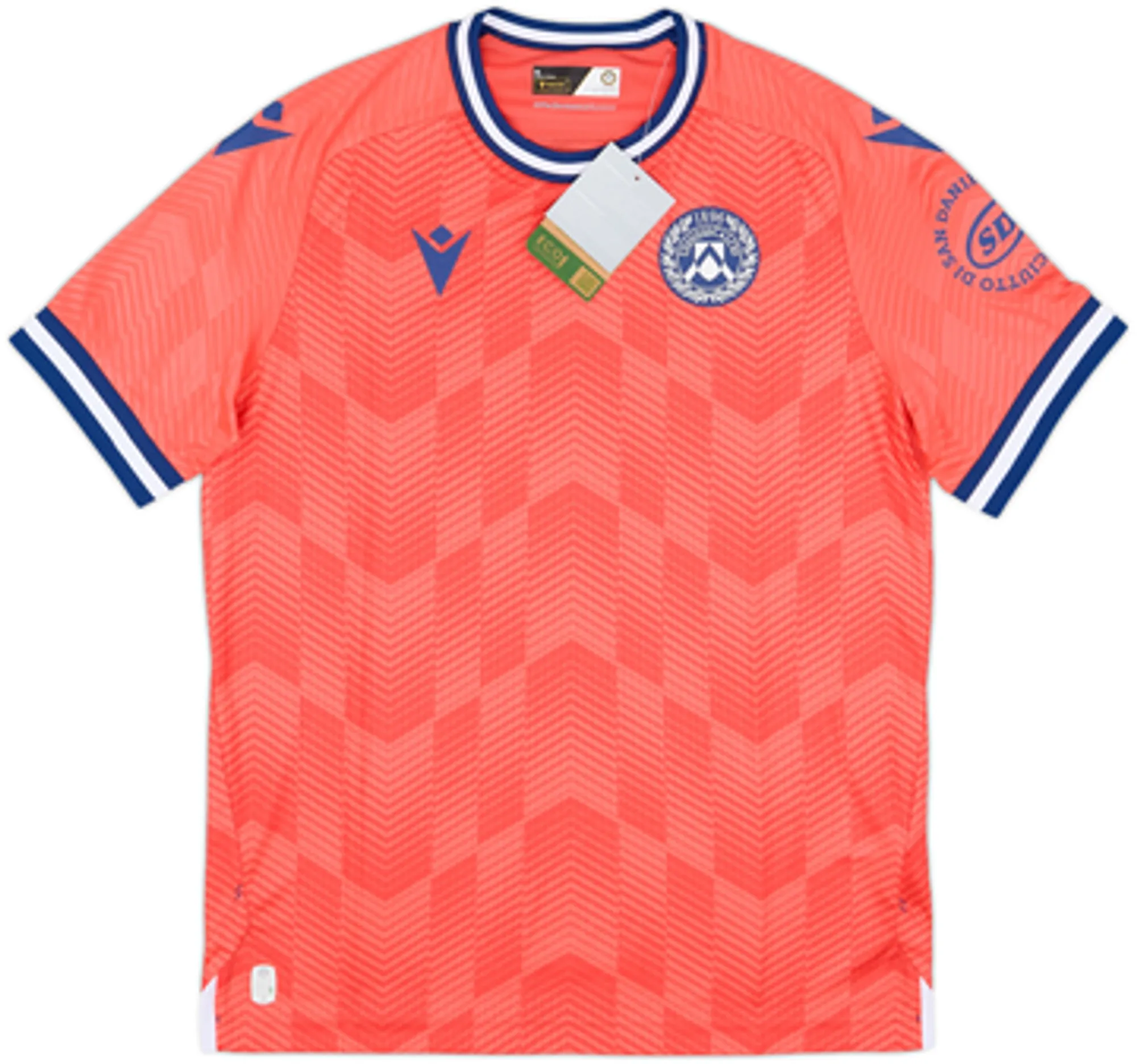 Macron Udinese Mens SS Away Shirt 2023/24